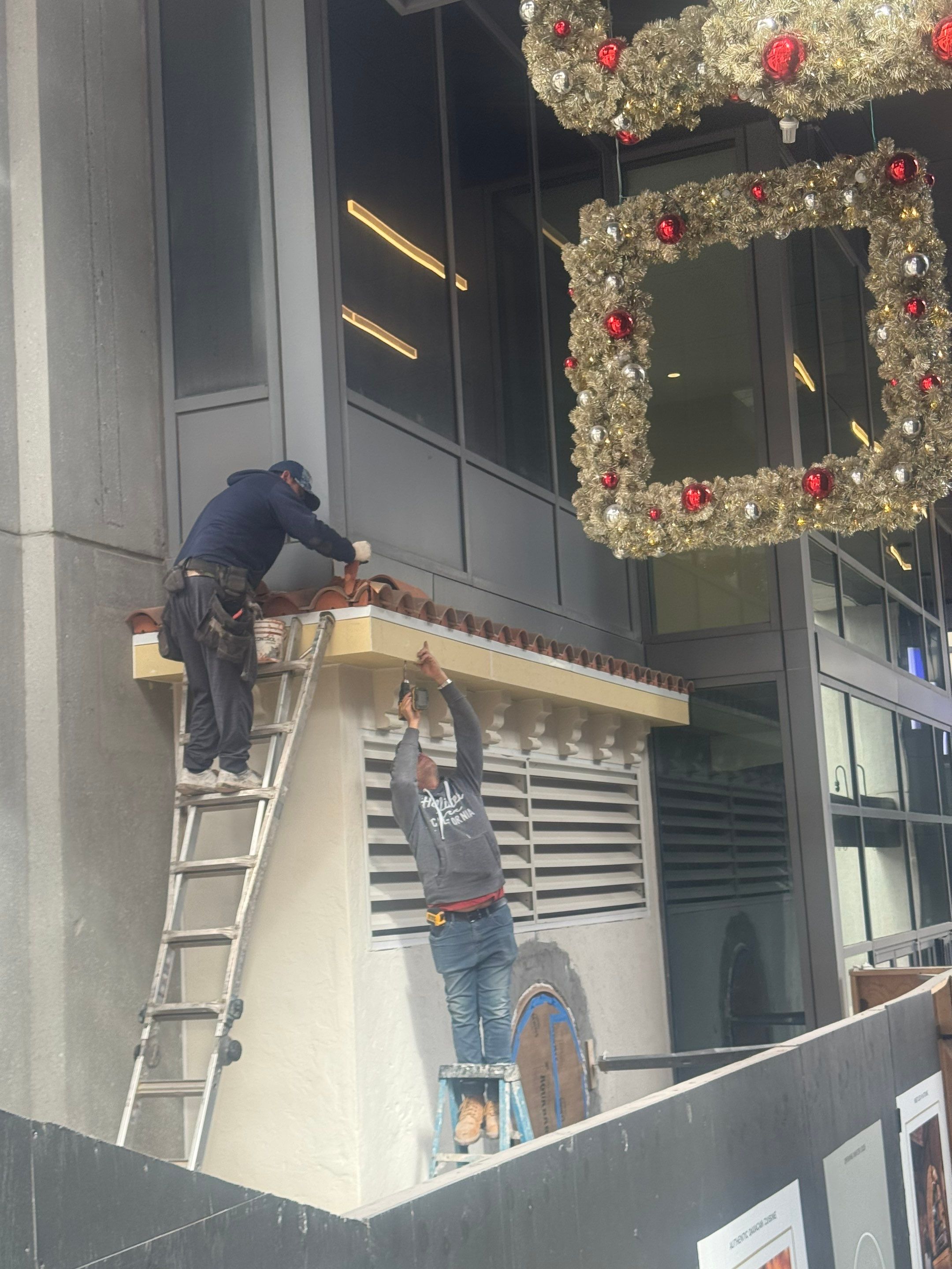 Spanish Tile & TPO Roofing Installation – Cuevacia Restaurant | Colony Square Midtown Atlanta by Mosaic Roofing Company