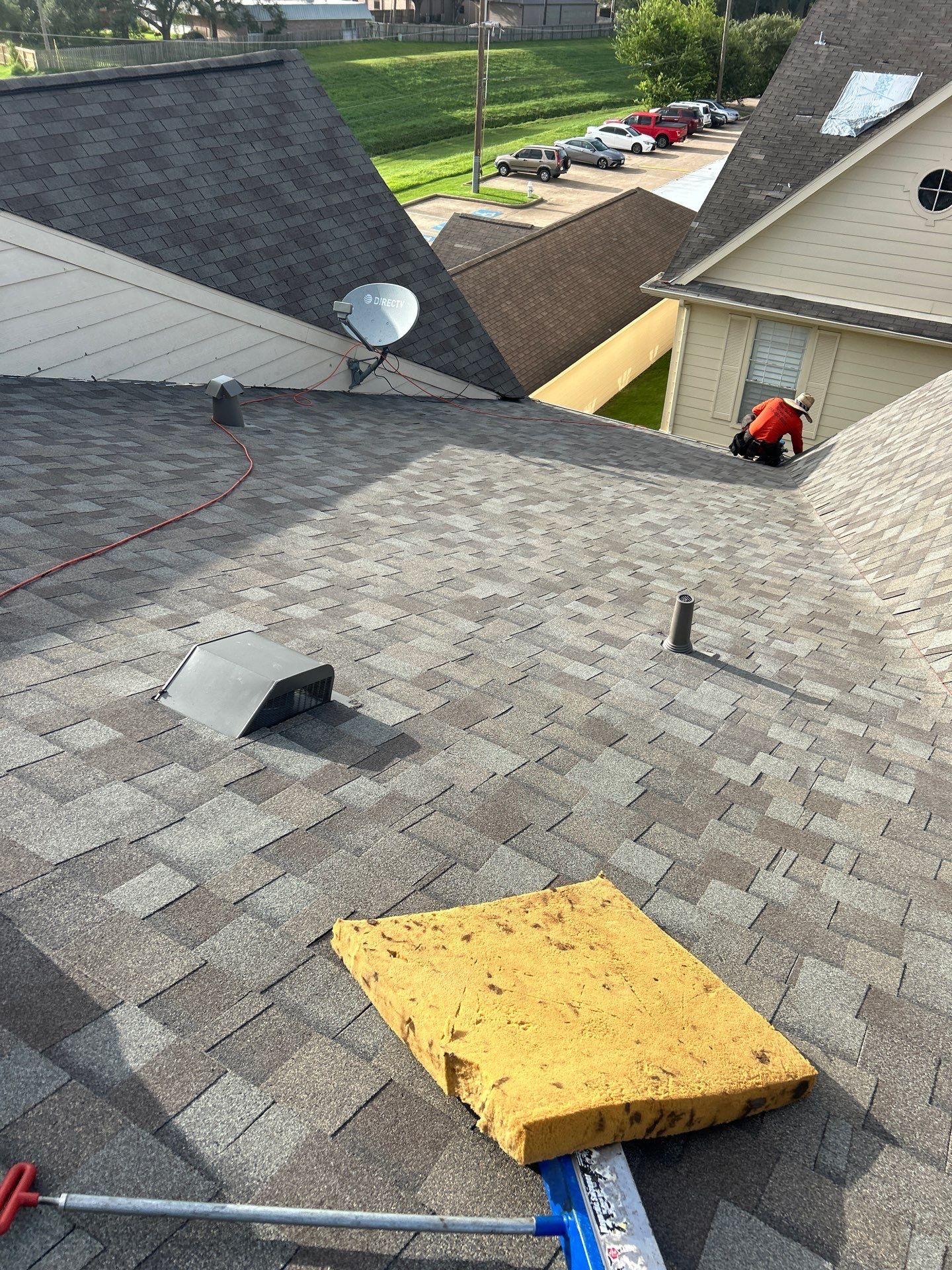 Residential Roofing Installation using Owen's Corning Duration (Lifetime) Shingles by Roof Repair Company