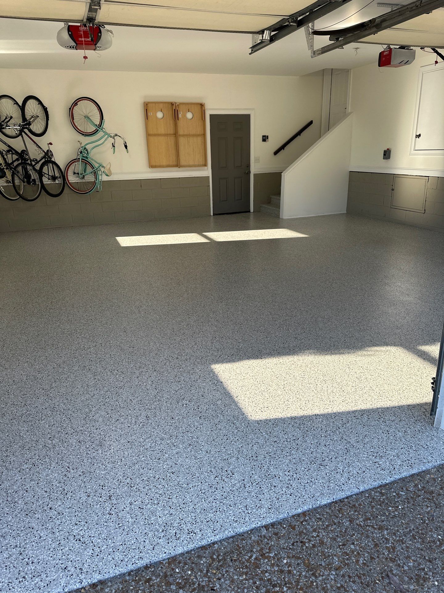 Garage Floor Coating using Cabin Fever by My Garage Floor Guys