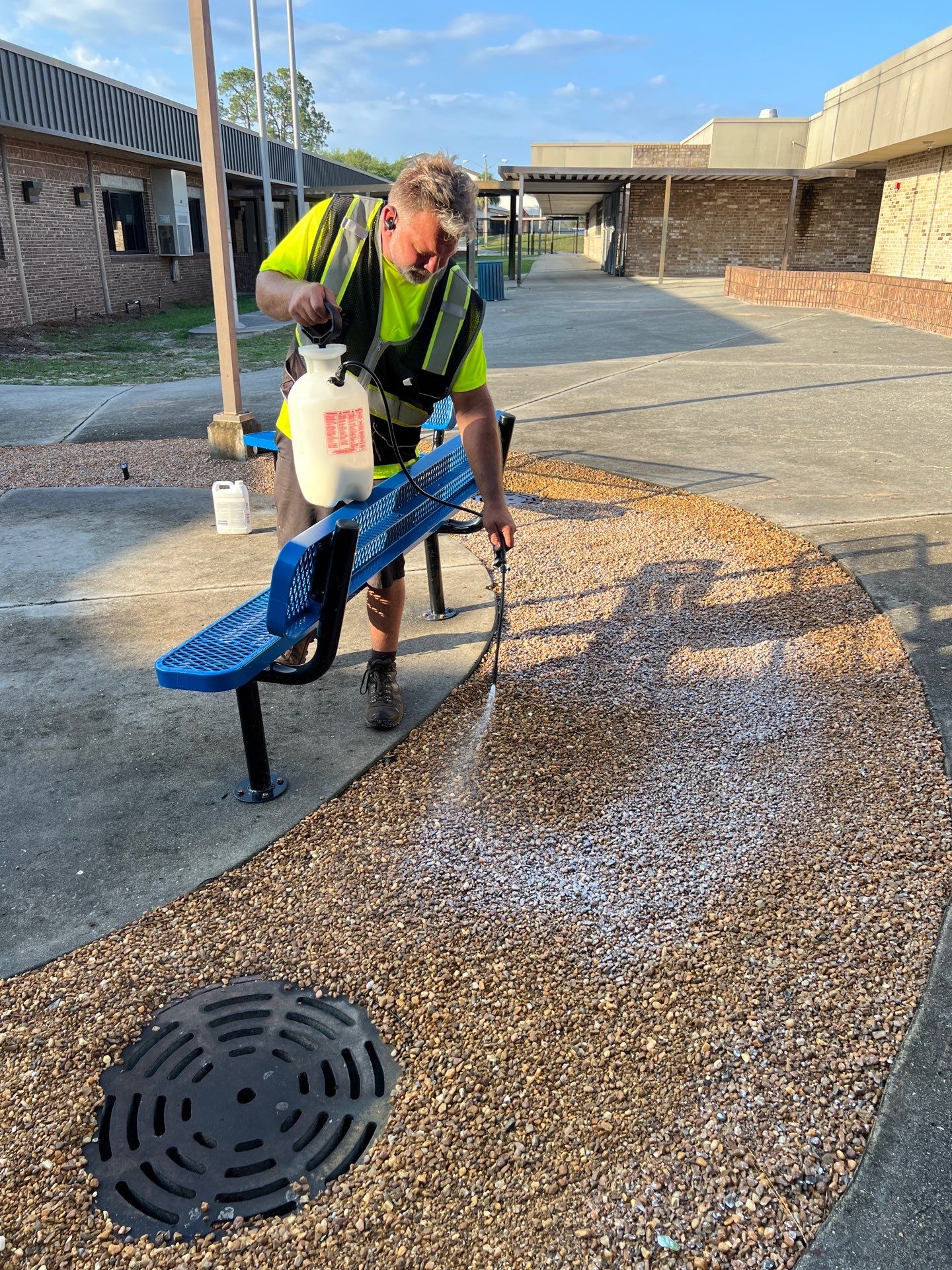 Landscape Install | Keystone Heights HS by ProGreen Services