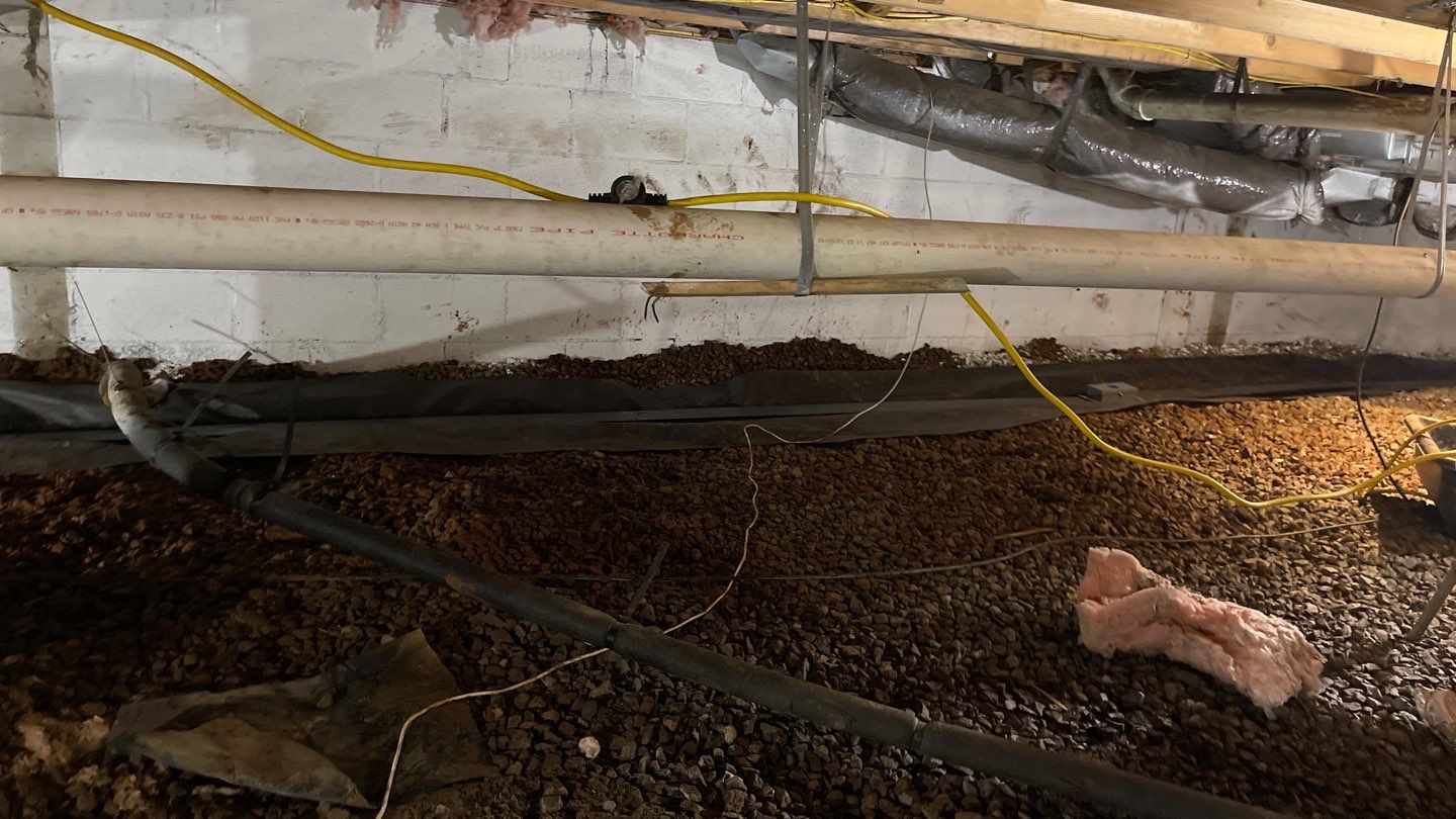 Crawl Space Waterproofing & Encapsulation using GrateProducts by Toledo Basement Repair