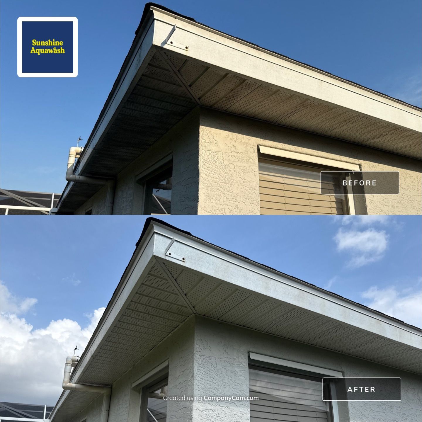 Asphalt Shingle Roof Cleaning in Creekwood Community – Bradenton, FL by Sunshine AquaWash