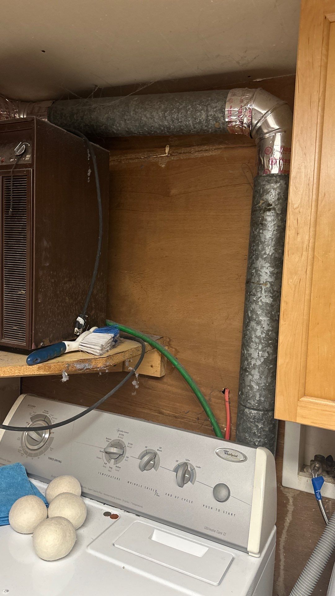 Dryer Vent Replacement in a multifamily by TMS Services