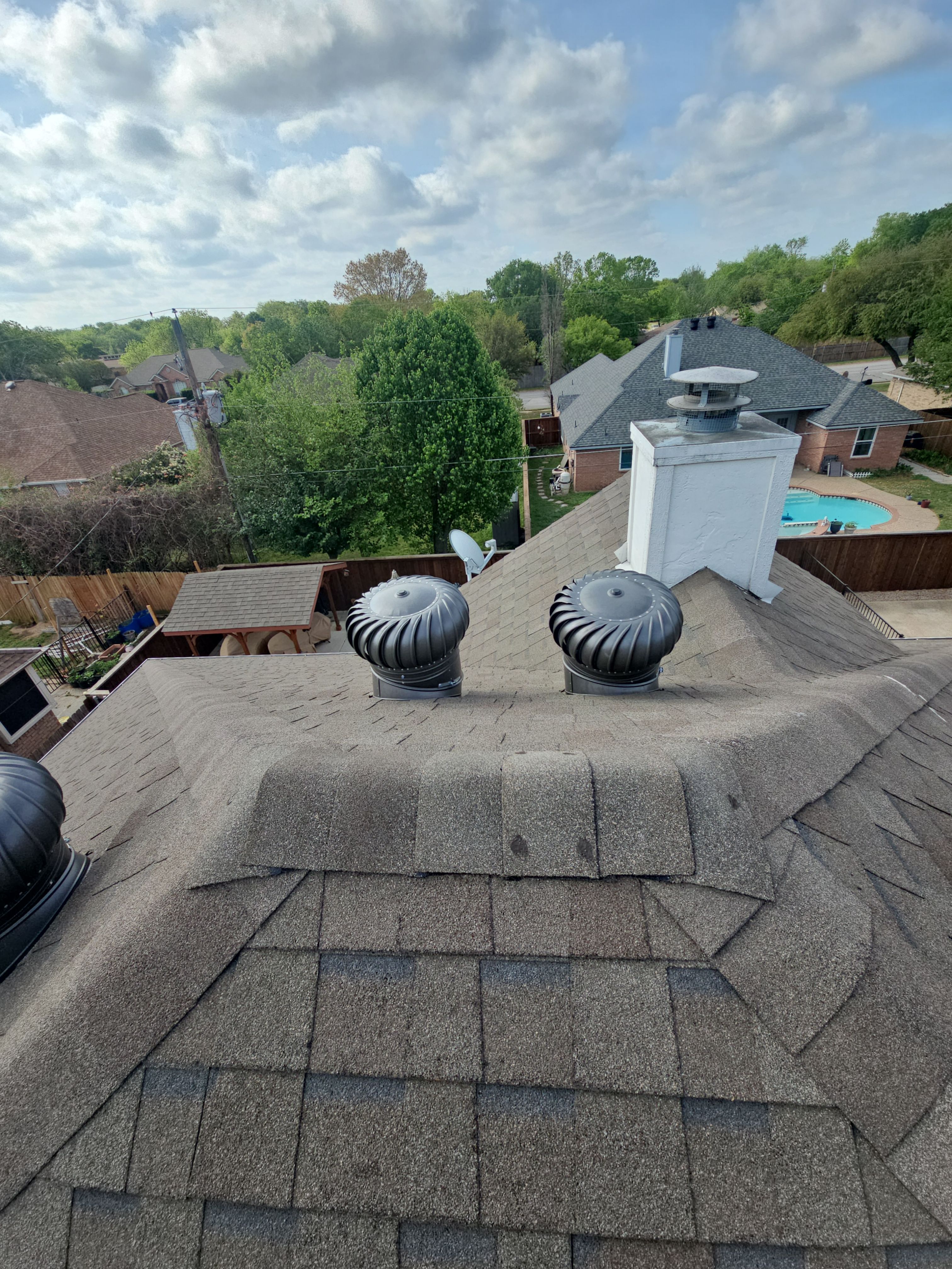 Roof Repair & Ventilation Upgrade in North Richland Hills, TX by road roofing llc