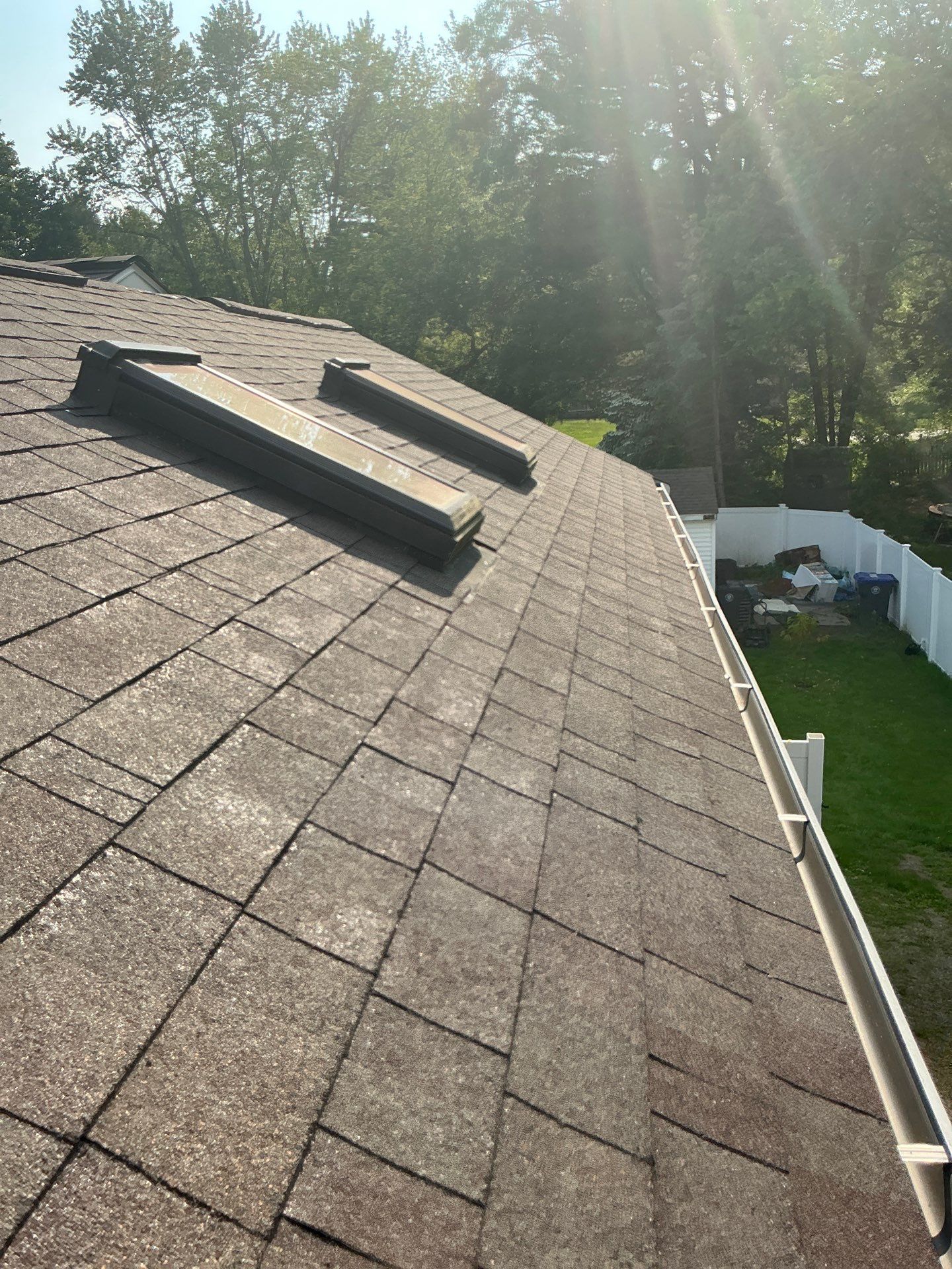 Full Roof Replacement & Chimney Repair – Onyx Black, MA by Mighty Dog Roofing of Greater Middlesex County