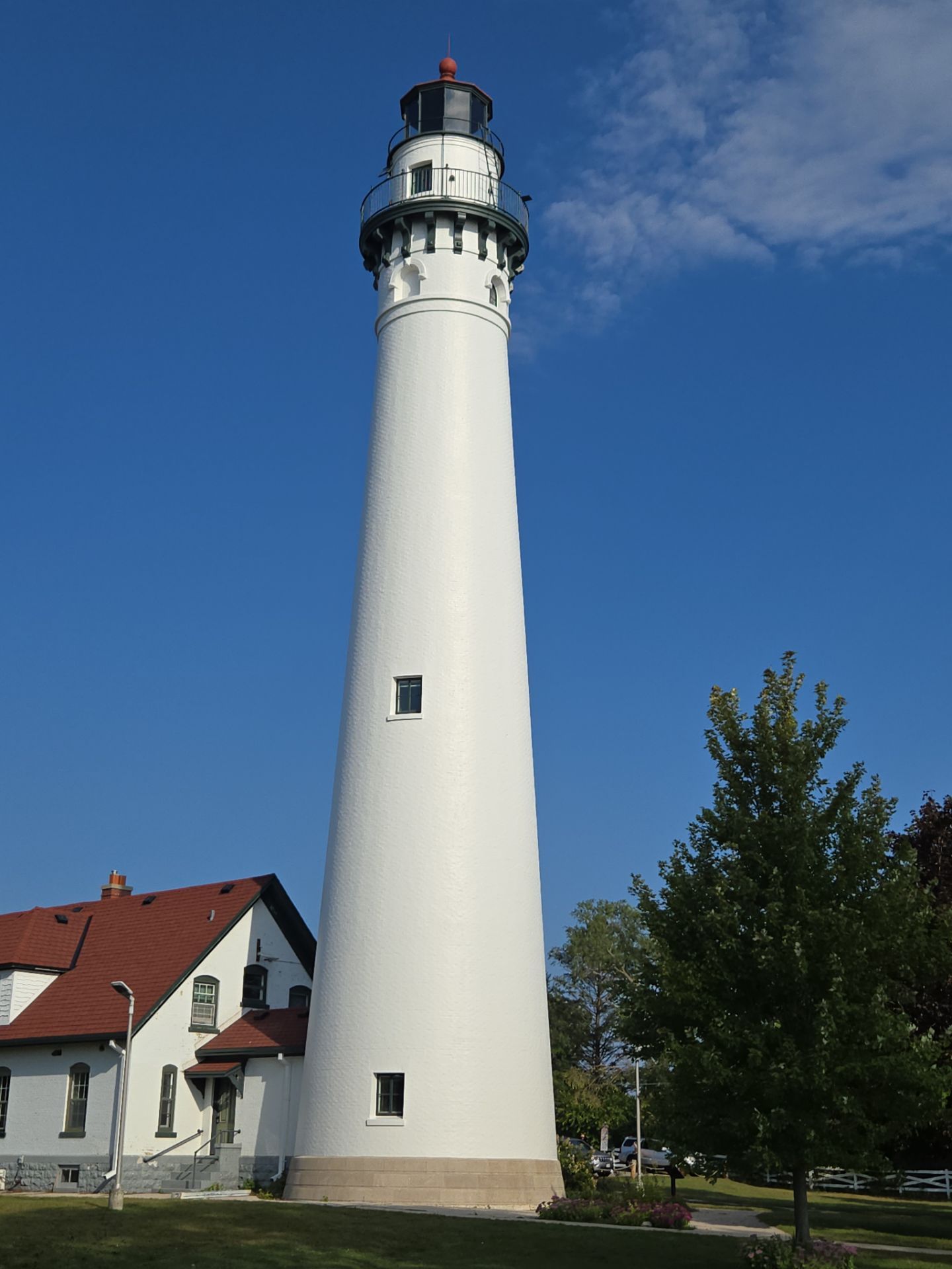 Wind Point Lighthouse Repaint by Blair Commercial Painting, LLC