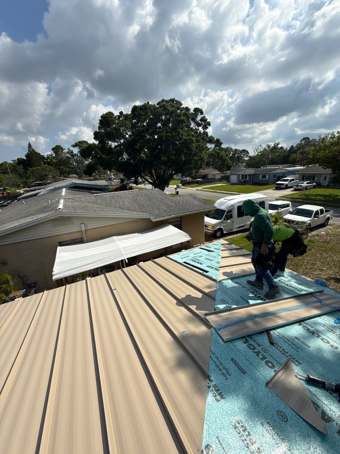 Project in Pinellas Park 33781 by Mitchell Roofing Company LLC 