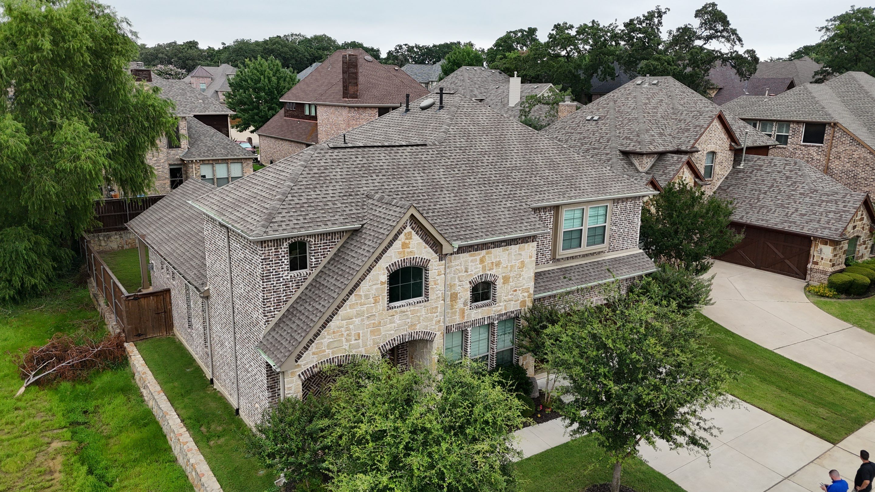 COLONIAL SLATE IN DENTON by Stand Up Roofing & Construction