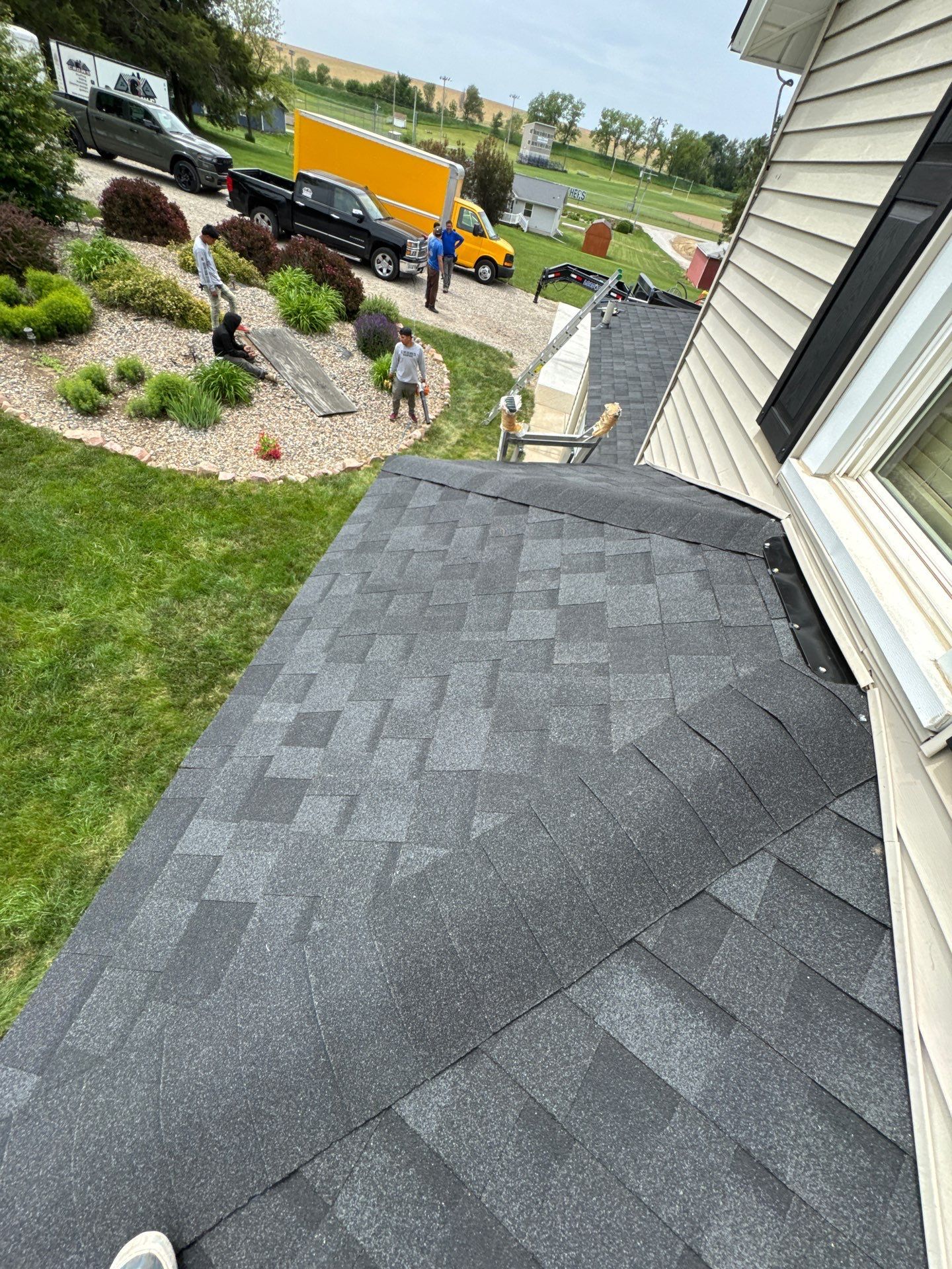 Roof Replacement for House and Garage in Bancroft, NE by Crows Roofing LLC