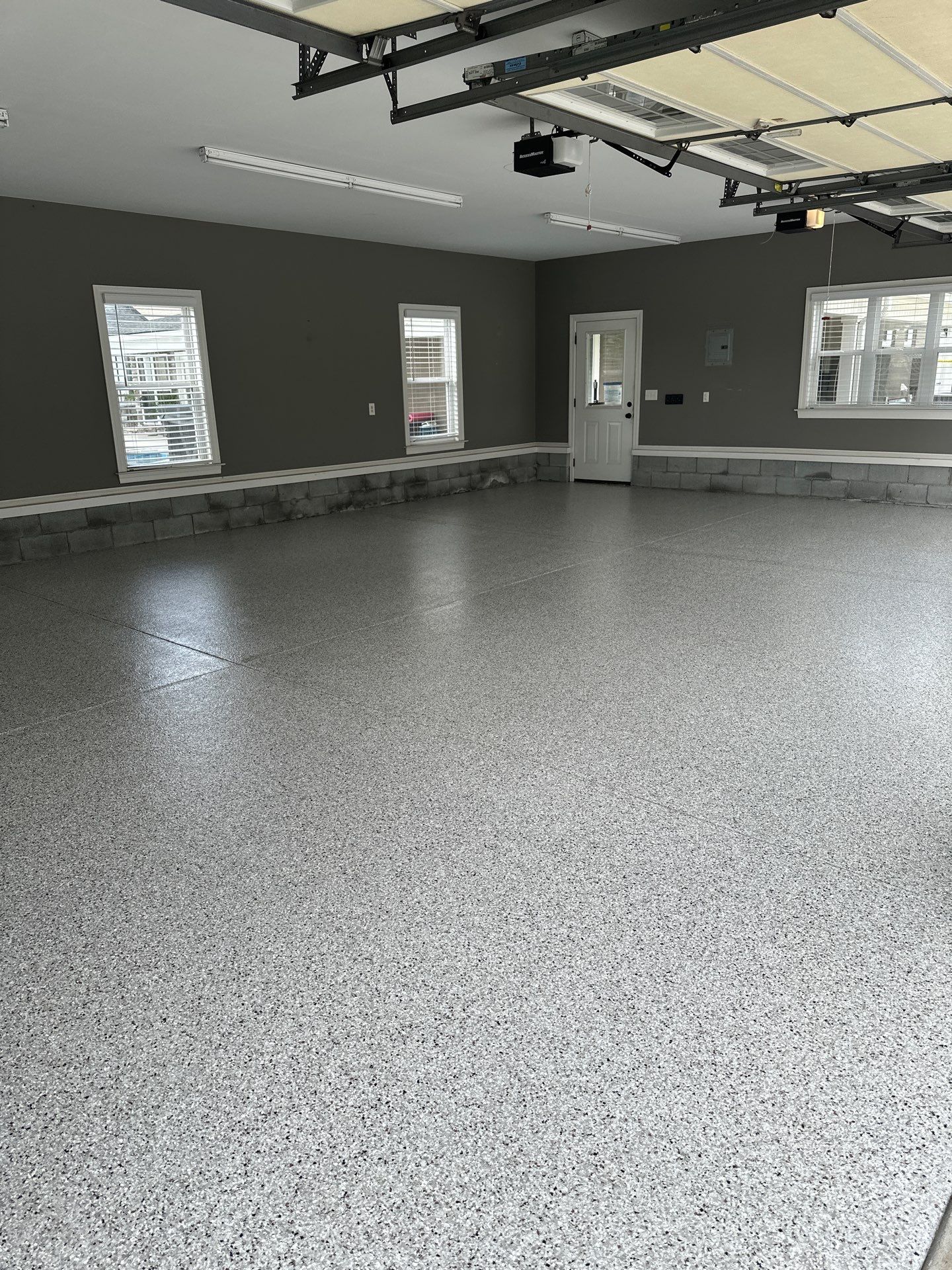 Garage Floor Coating using Coyote by My Garage Floor Guys