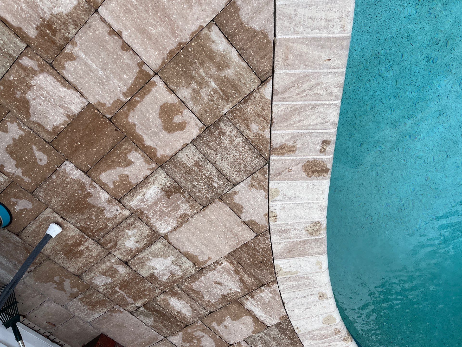 Pool Pavers using Concrete Sealant by DuraSeal