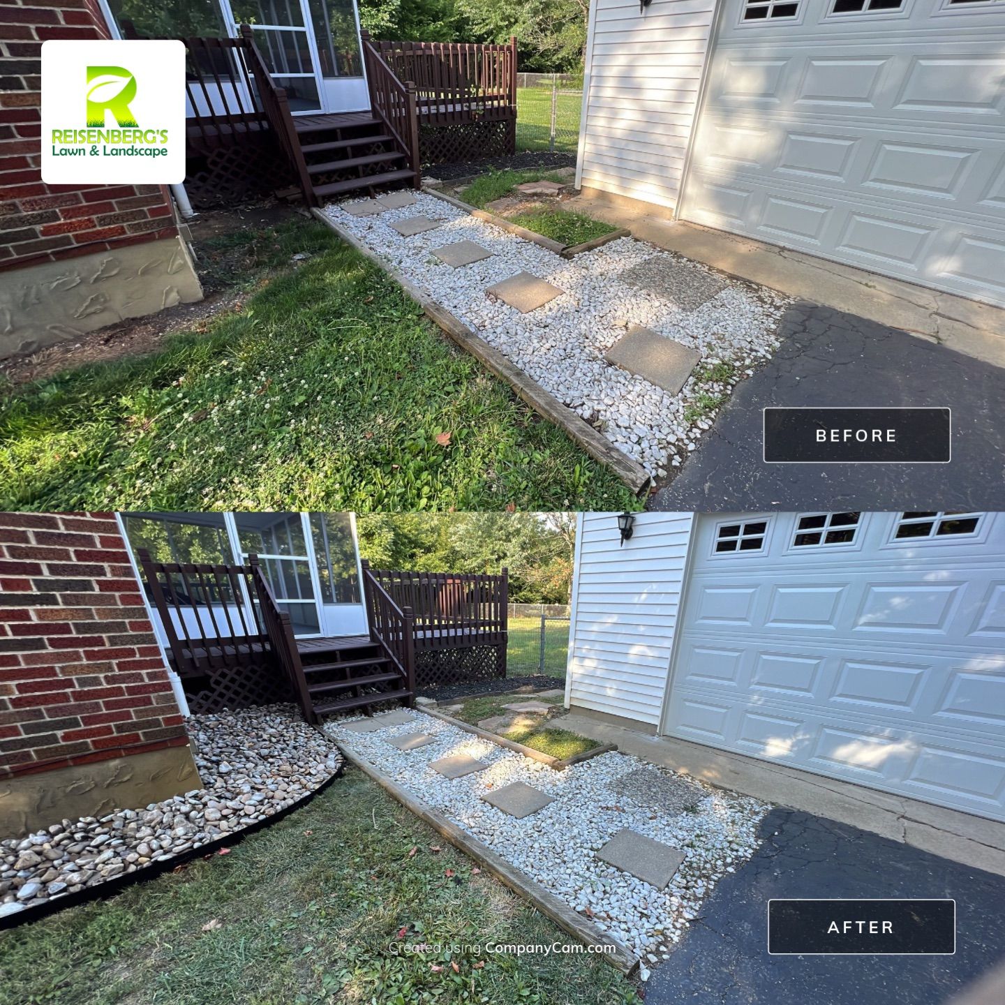 Foundation Grading & Gravel Installation by Reisenberg’s Lawn & Landscape, LLC