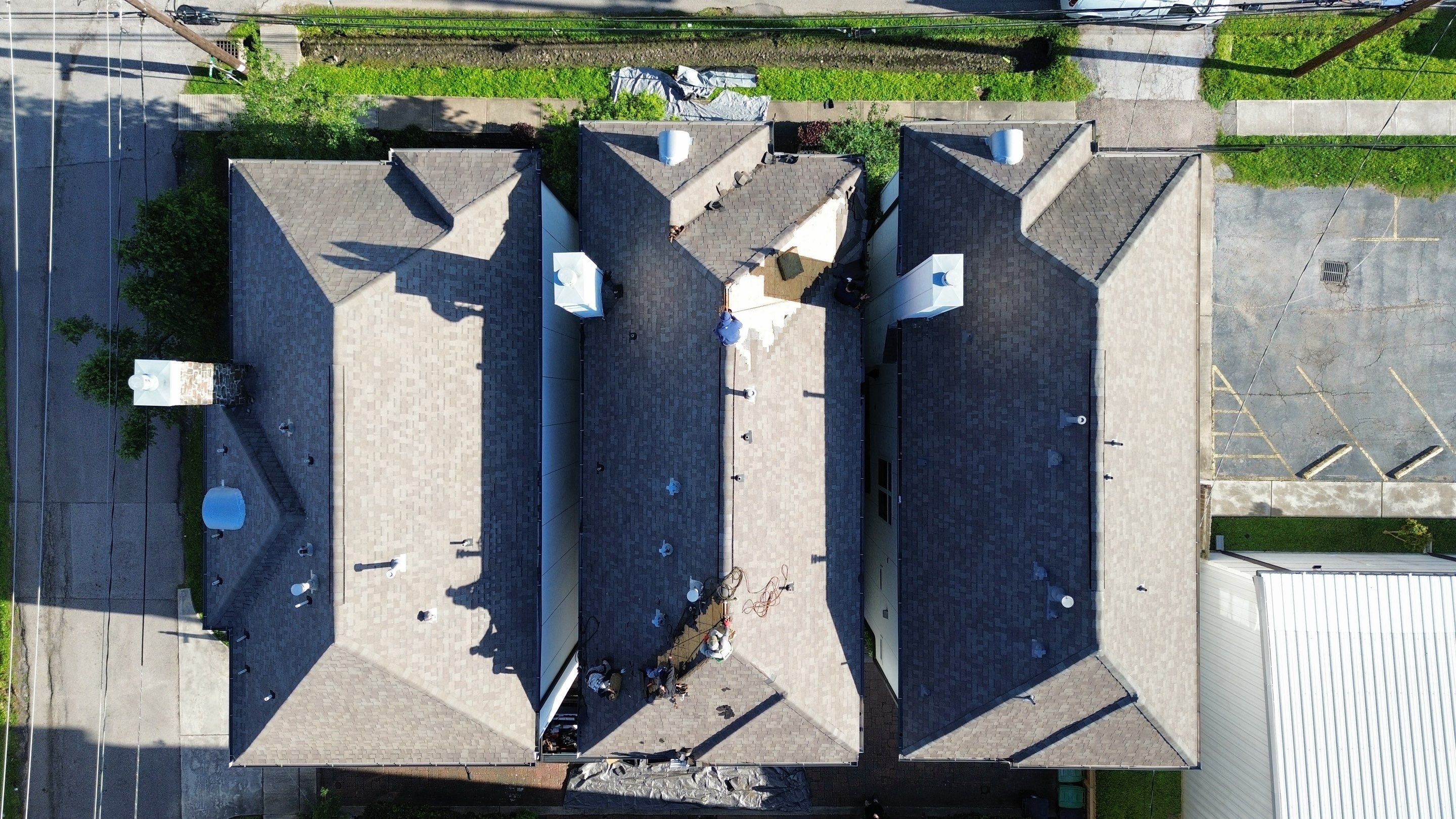 Roof Replacement using IKO Nordic in the Heights! by Core Four Roofing