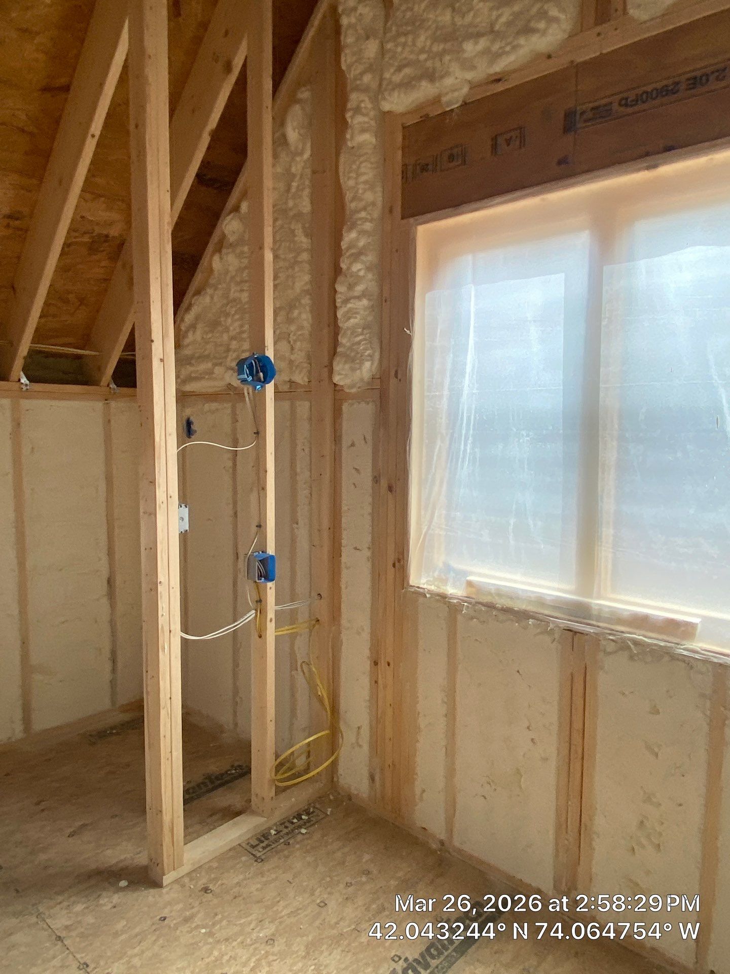 New Construction using Closed Cell Spray Foam and Open Cell Spray Foam by NYS Foam & Energy