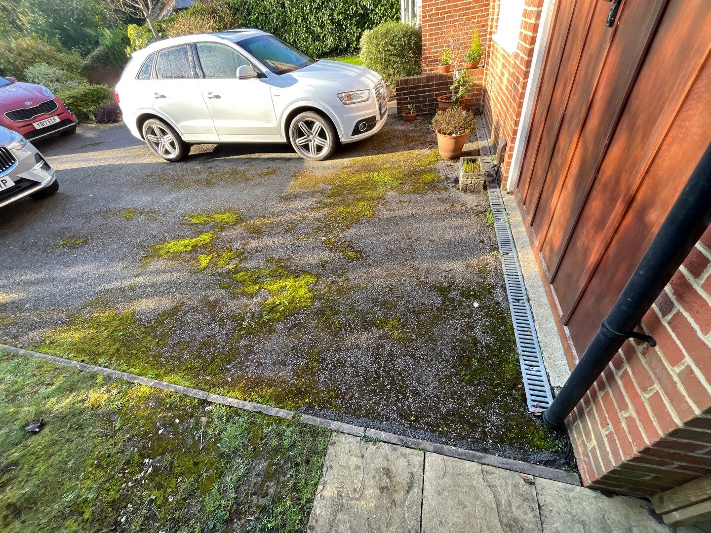 Exterior Clean - Roof - Patio - Driveway using Honda 15lpm Low Pressure Washing Machine by Ges Exterior Cleaning ltd