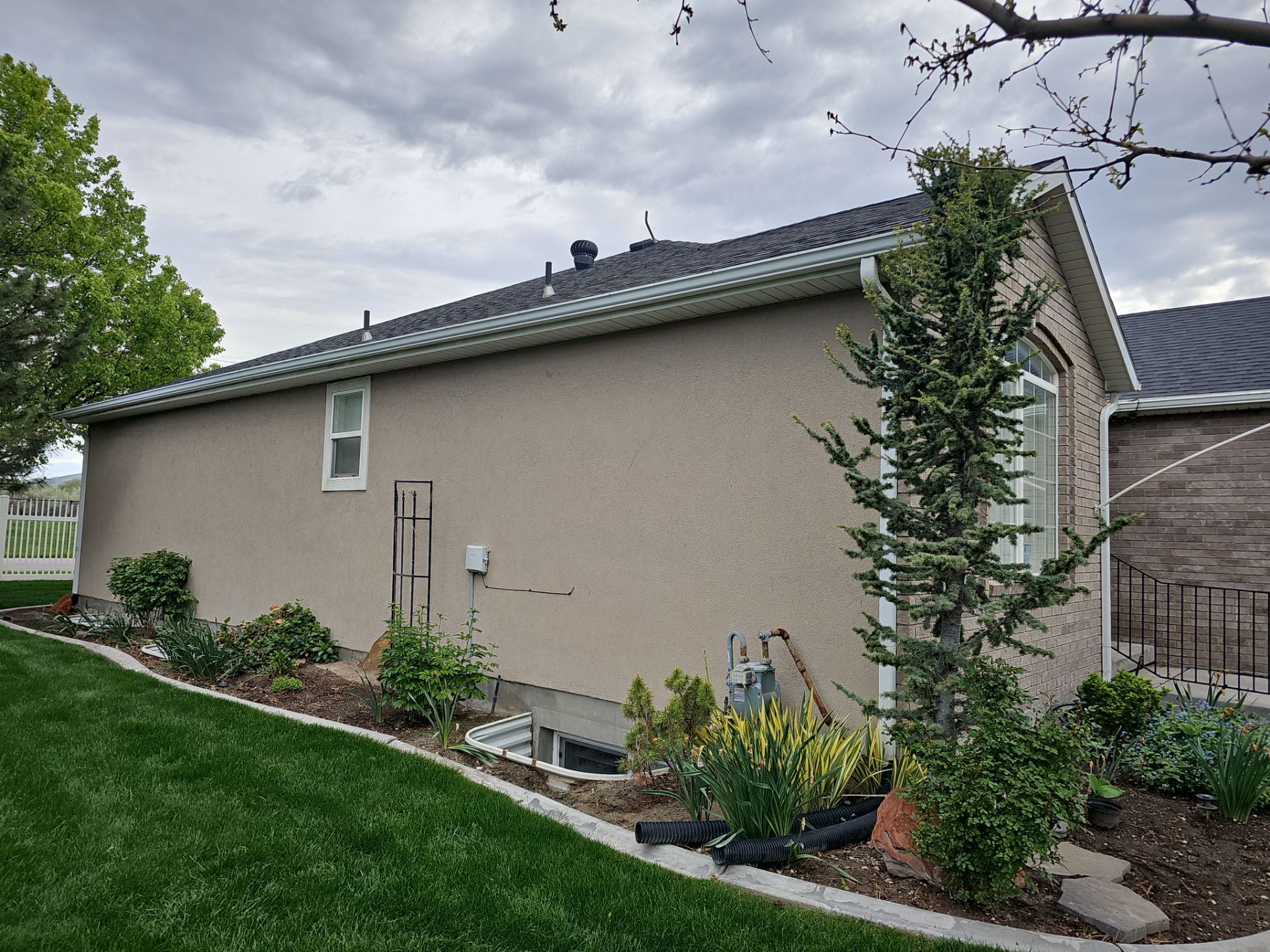 Project in Riverton by Emerald Gotcha Gutters 