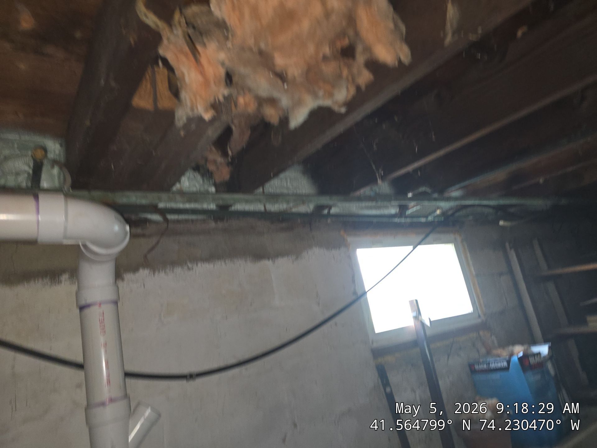 Exterior Walls using Closed Cell Spray Foam by NYS Foam & Energy