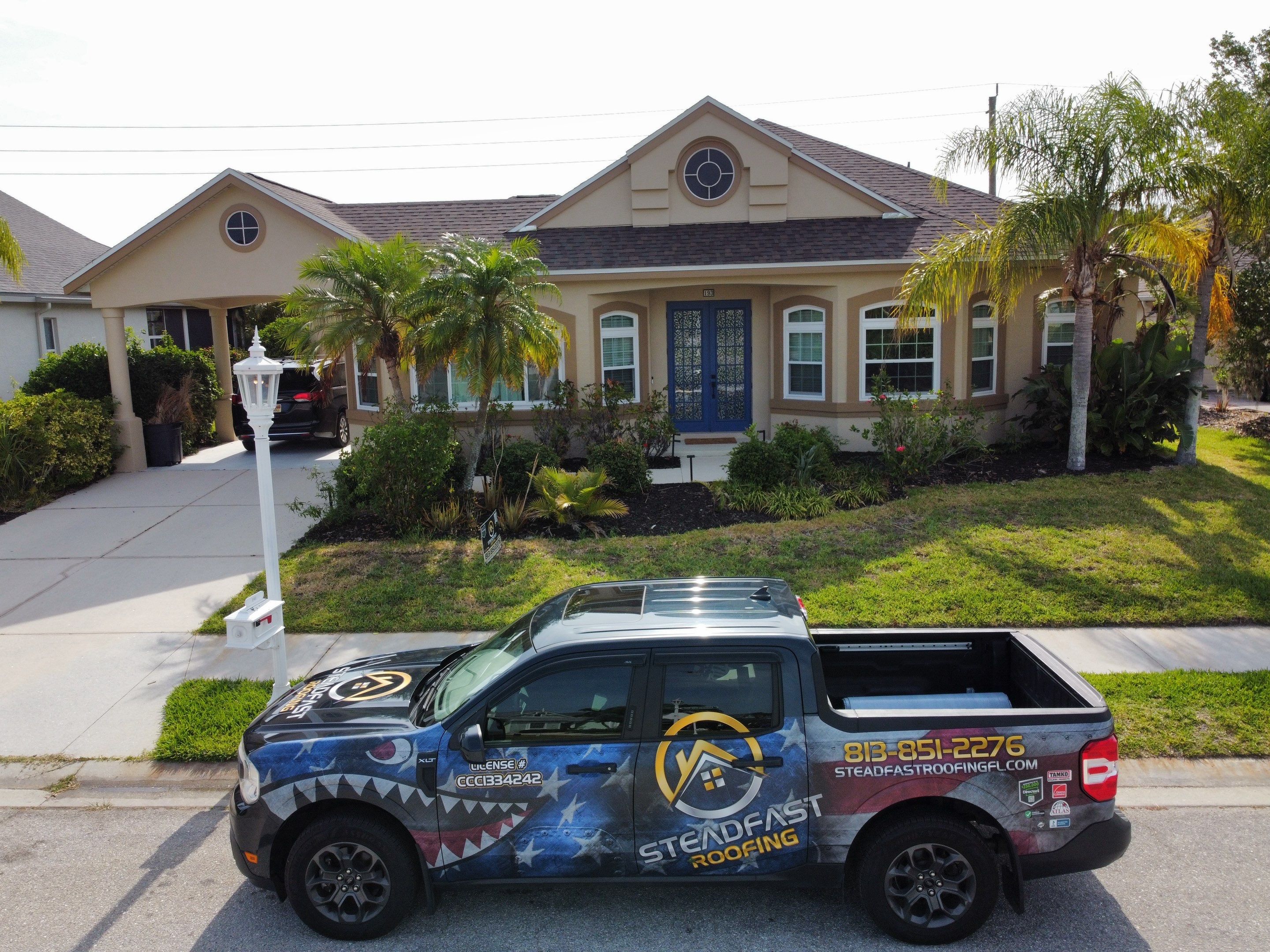 Roof Replacement in Bradenton, FL. by Steadfast Roofing 
