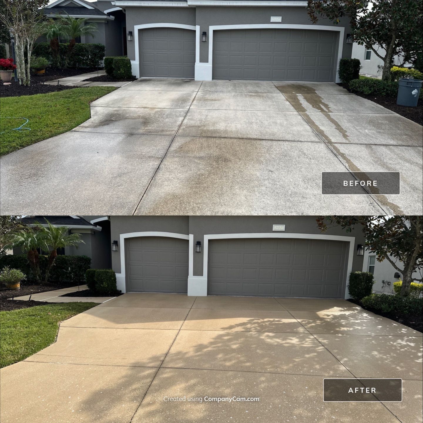 House Wash, Lanai Cleaning, and Driveway Cleaning by Sunshine AquaWash