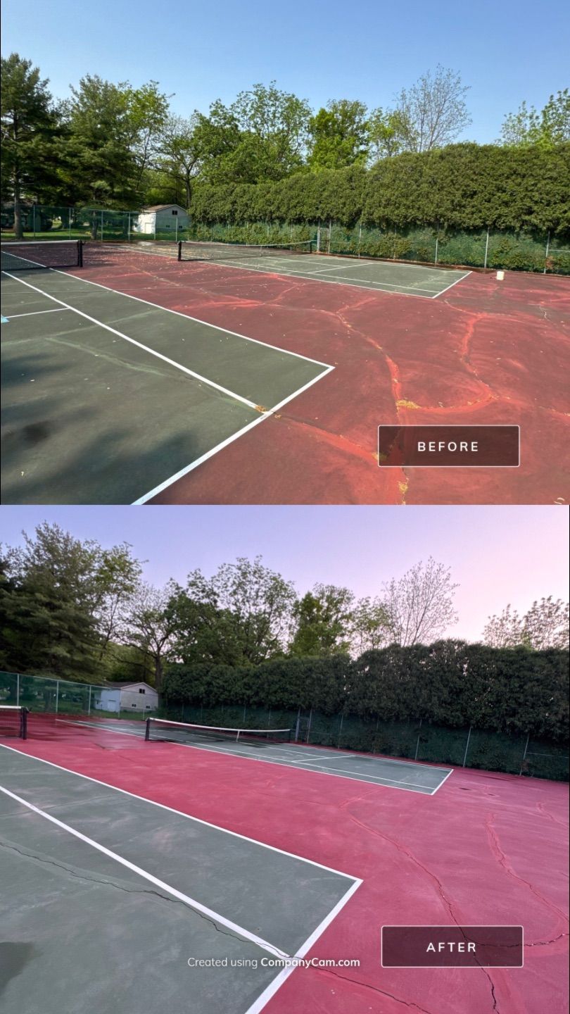 Project in Crystal Lake by Simmons Power & Soft Washing