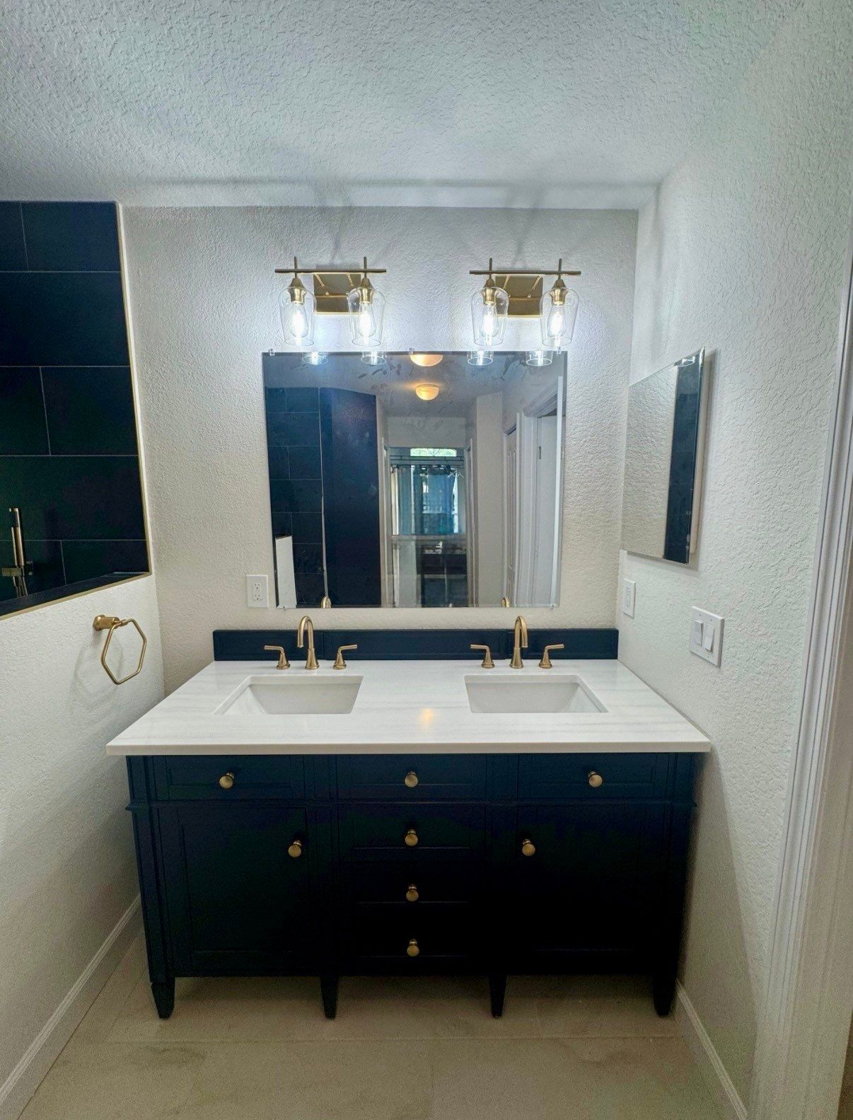 VA Residential Master Bathroom Upgrade - Functional and Refined by Acies Renovations