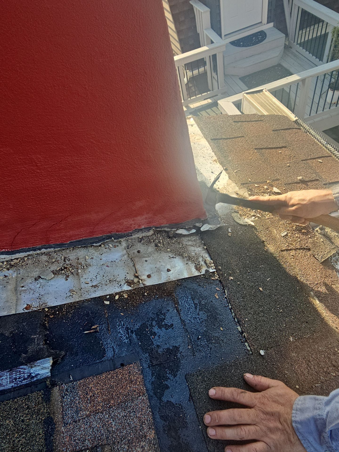 Roof Repair - Vent, Siding, and Chimney Flashing and Partial Roof Replacement by Winchester Roofing