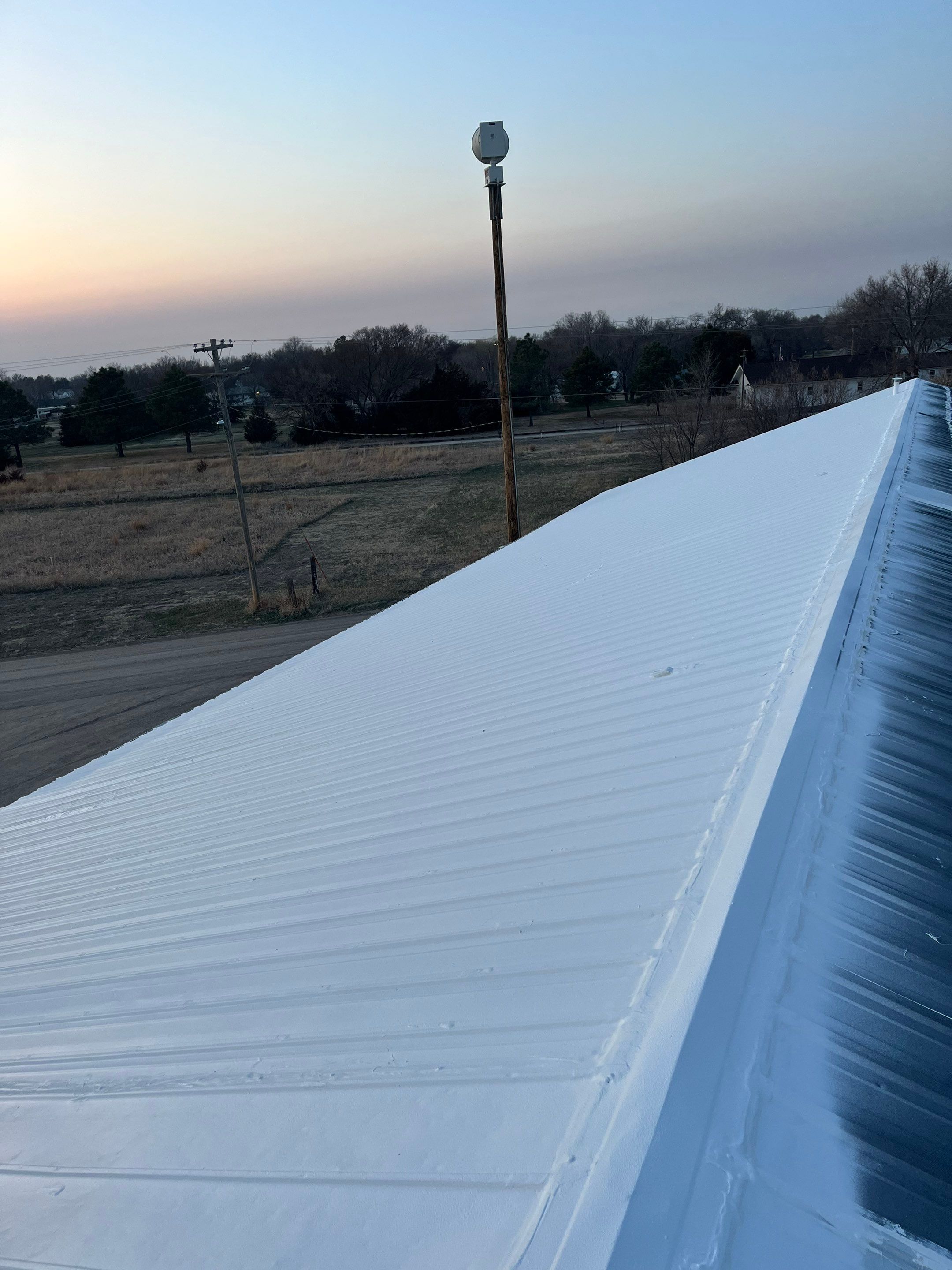 Metal Roof Restoration - Long Pine, NE by Tillotson Enterprises