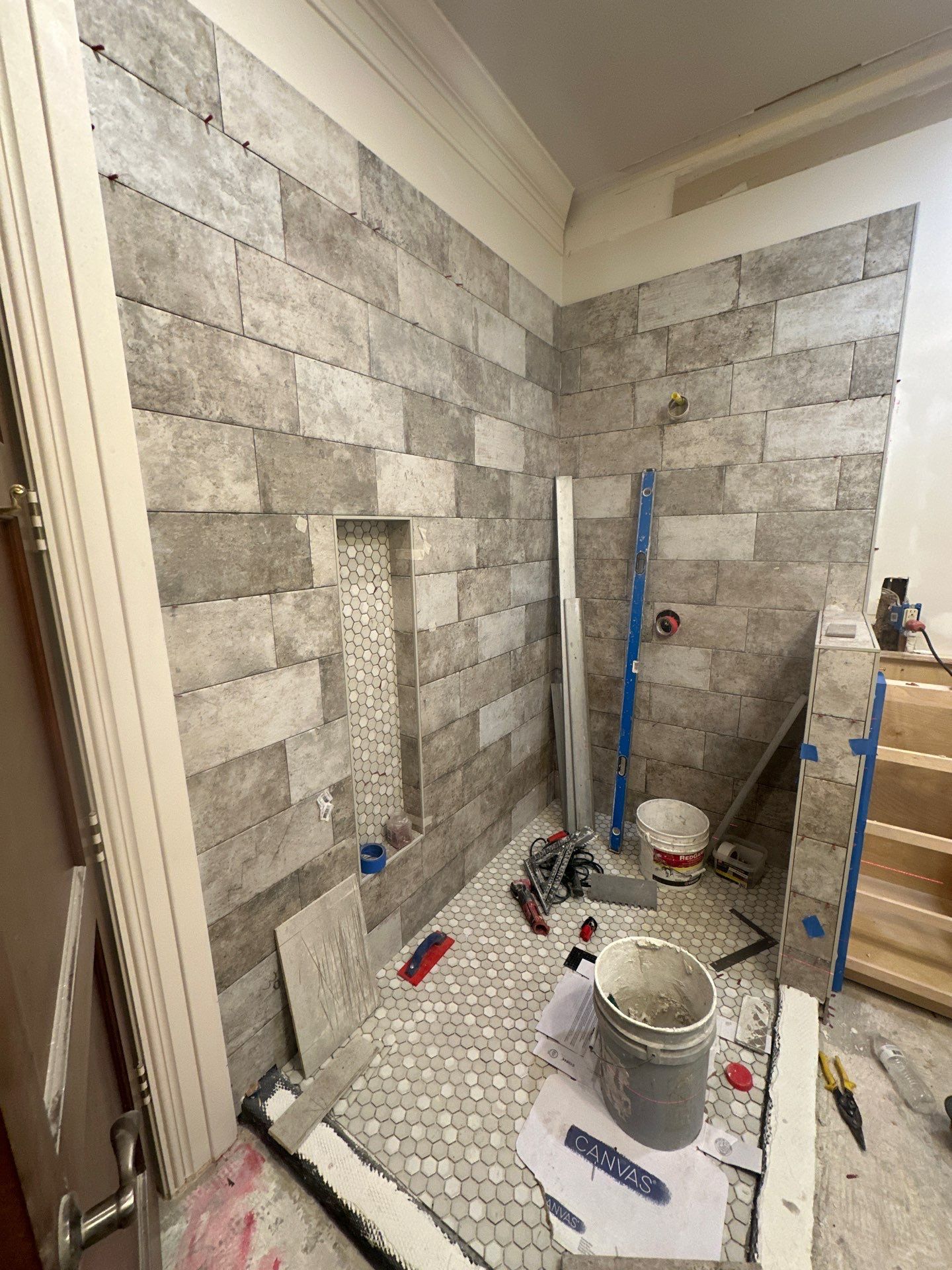 Bathroom Remodel and Flooring in Tomball, TX by SophAlx LLC