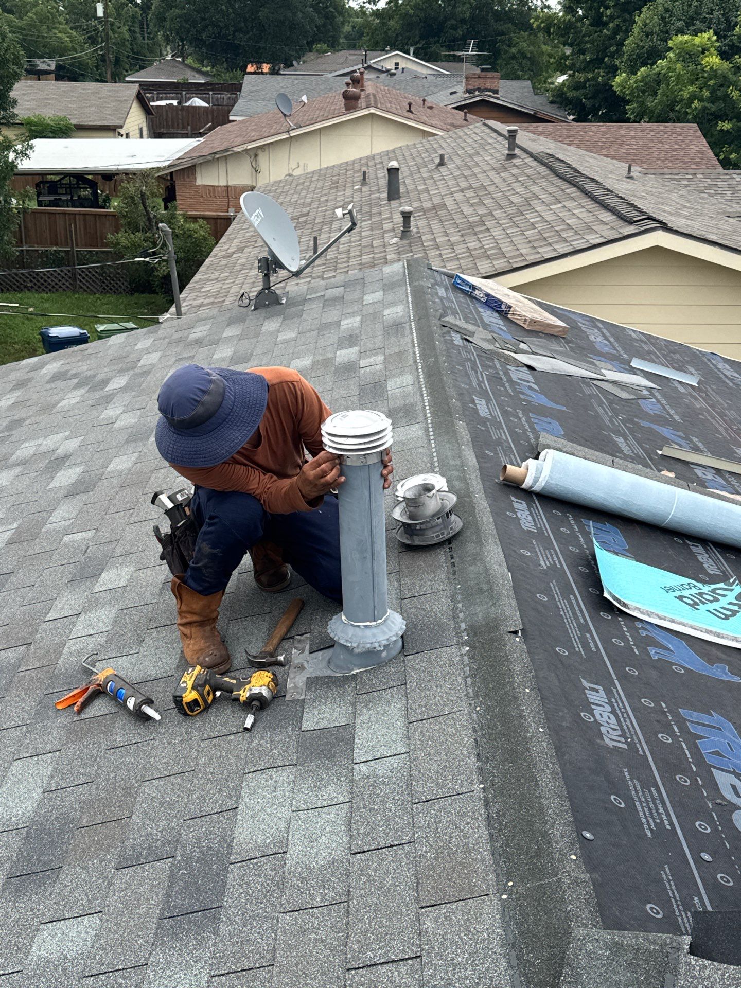 Project in Garland by Rhino Roofing and General Contracting, LLC