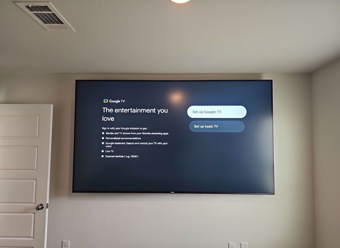 Oversized & Large-Screen TV Mounting Projects by Hangman Mounting & Installation