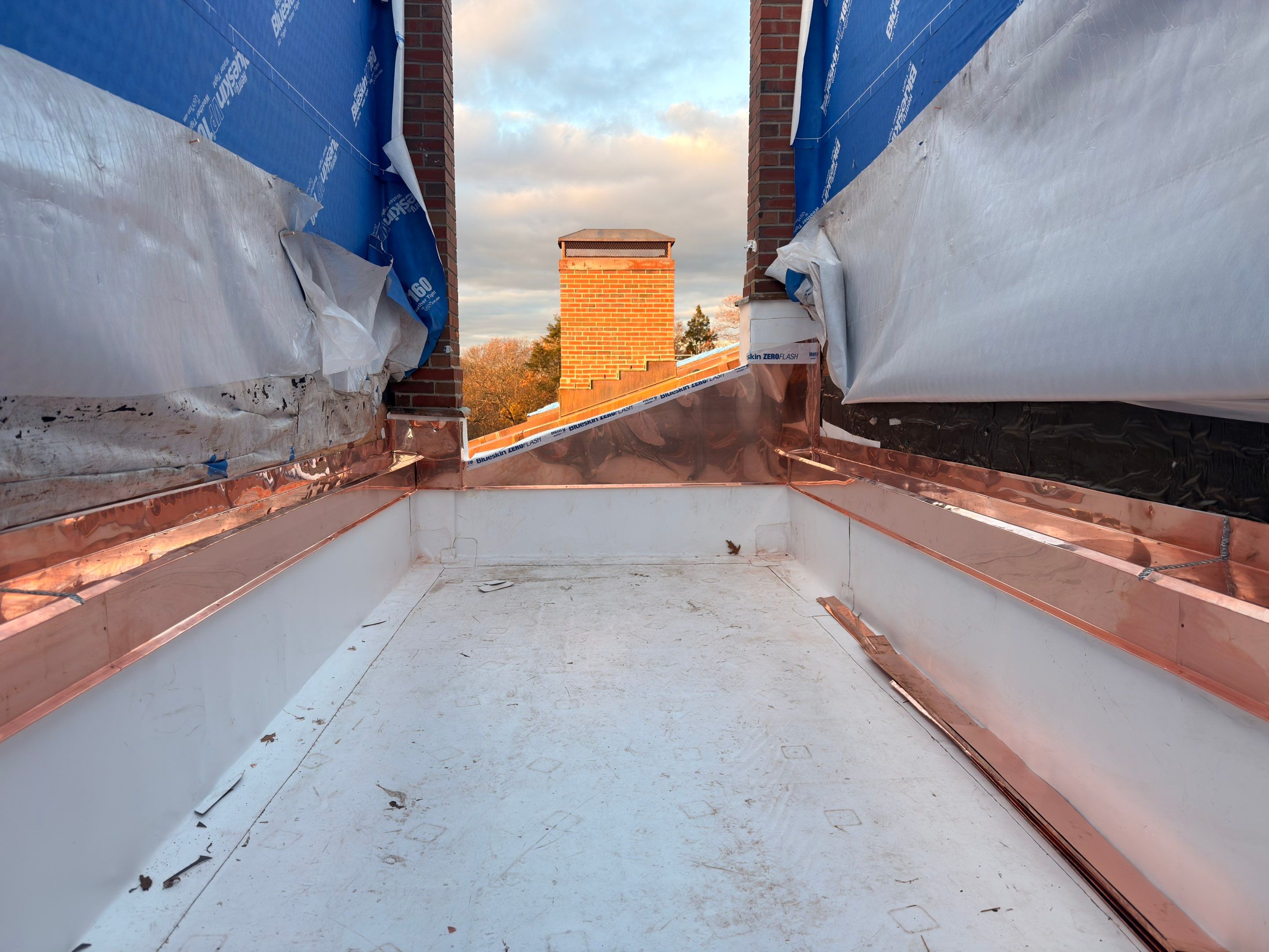 Copper Work - Cabot Estates Condos - Jamaica Plains, MA  by Rinaldi Roofing 