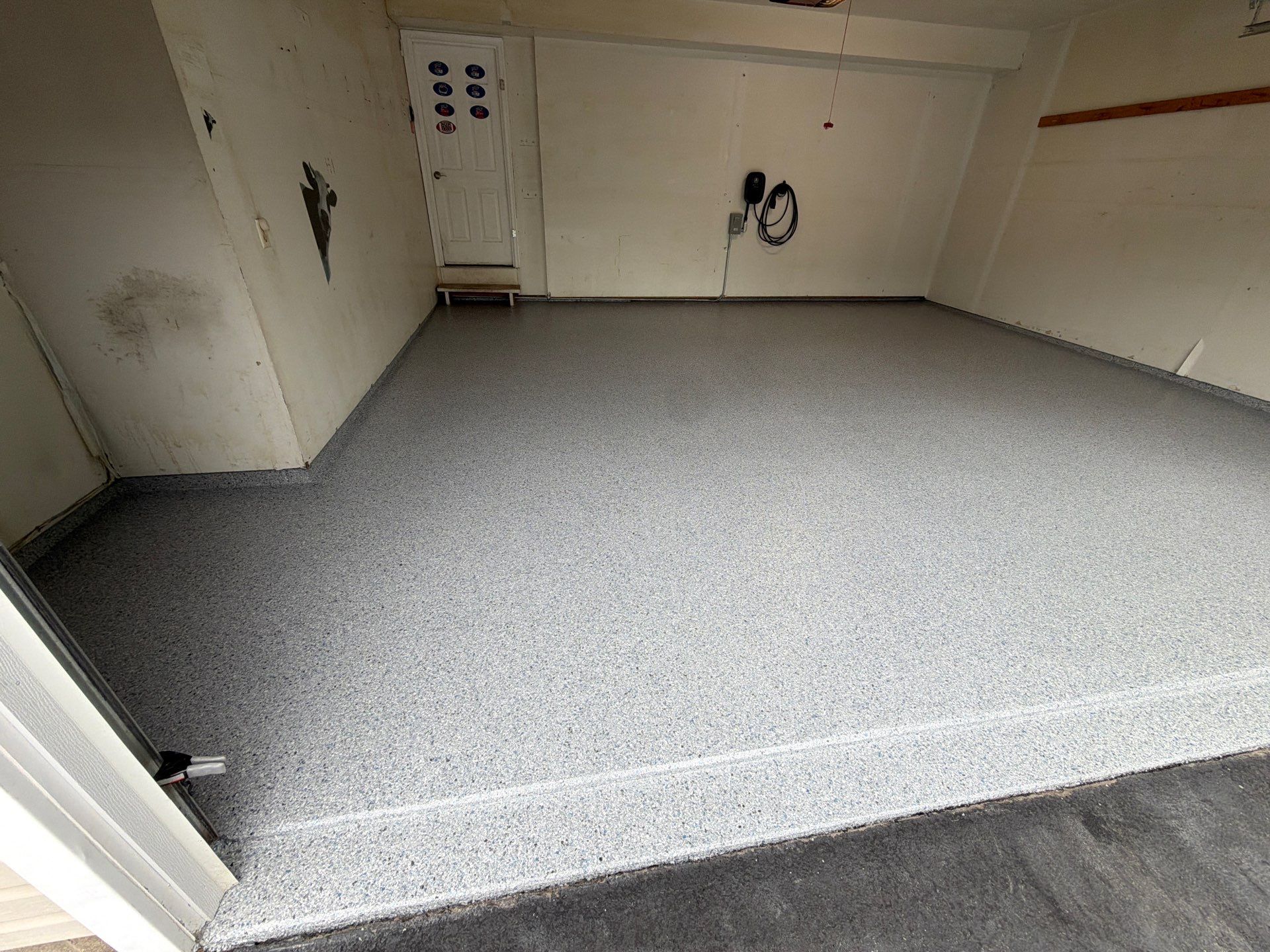 Vintage Zircon Garage Coating by NG Masonry & Construction LLC