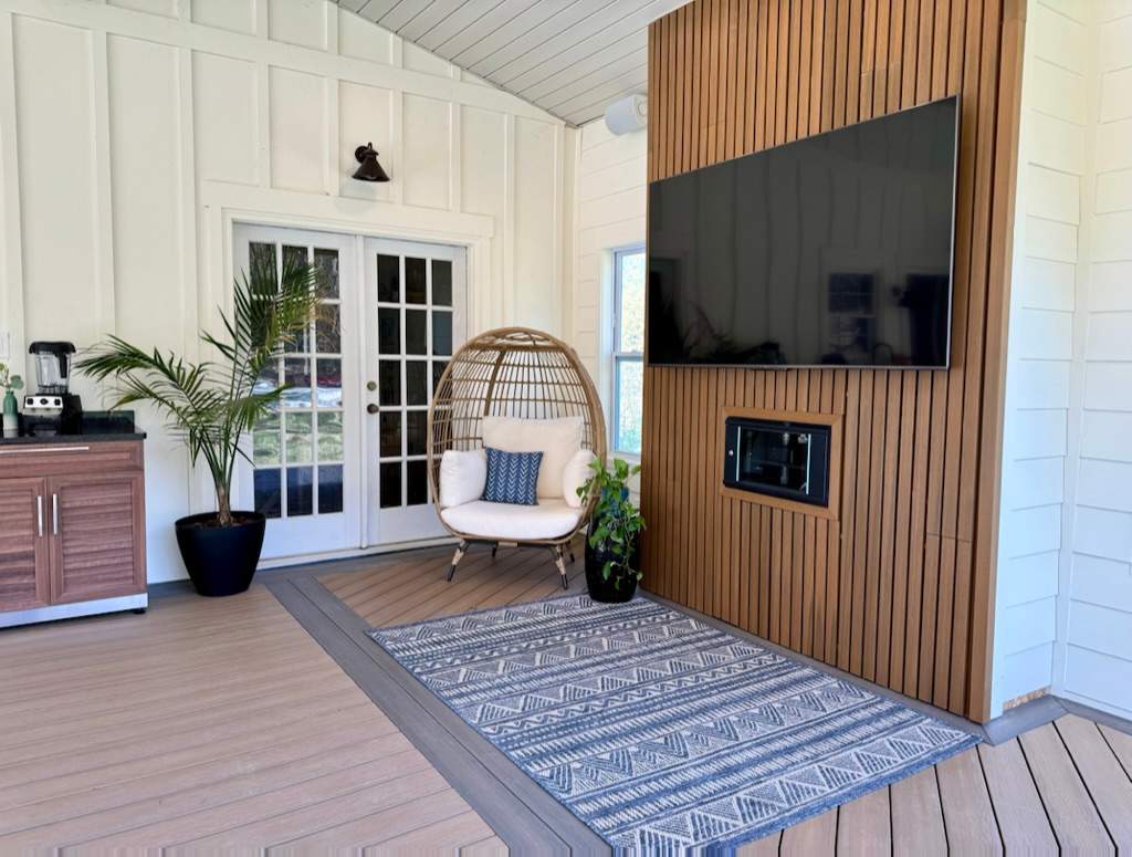 Composite Porch by Pillar and Pine