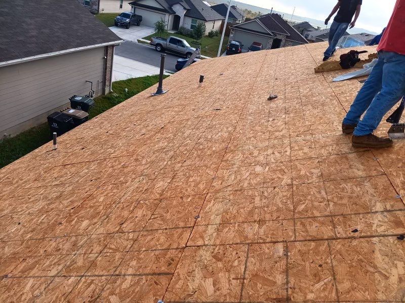 Project in San Marcos by Rhino Roofing and General Contracting, LLC