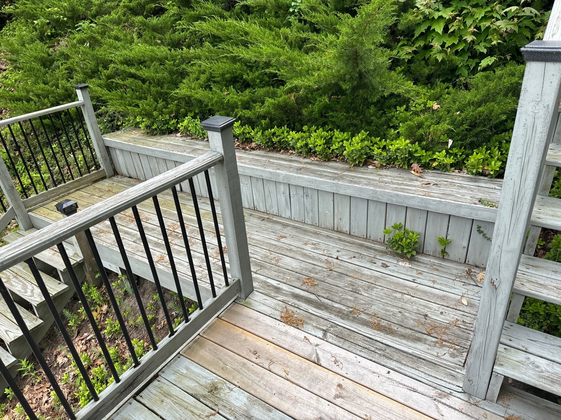 Exterior Deck using solid stain by Gordon Painting