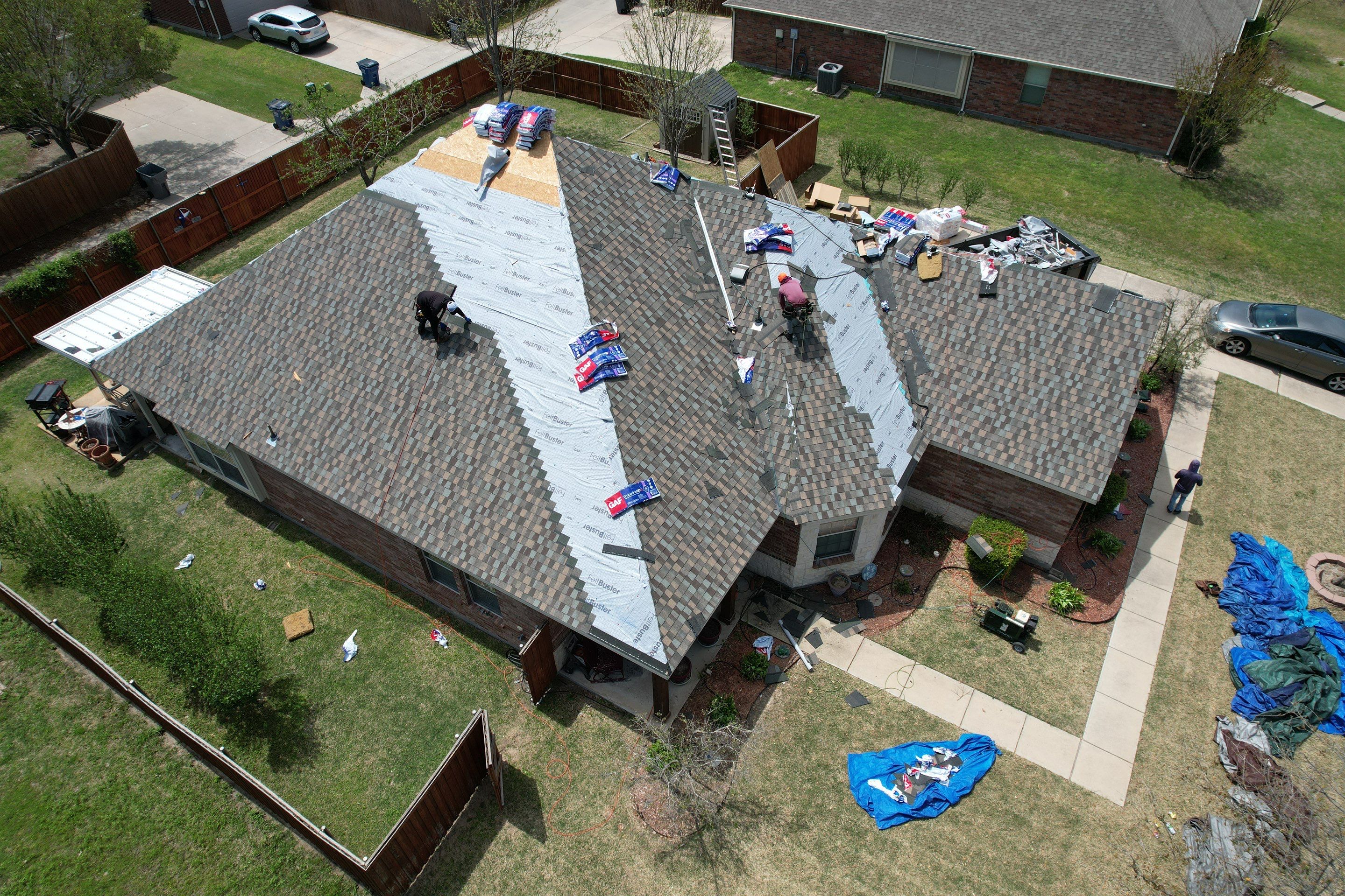 Project in Wylie by Zeus Exteriors