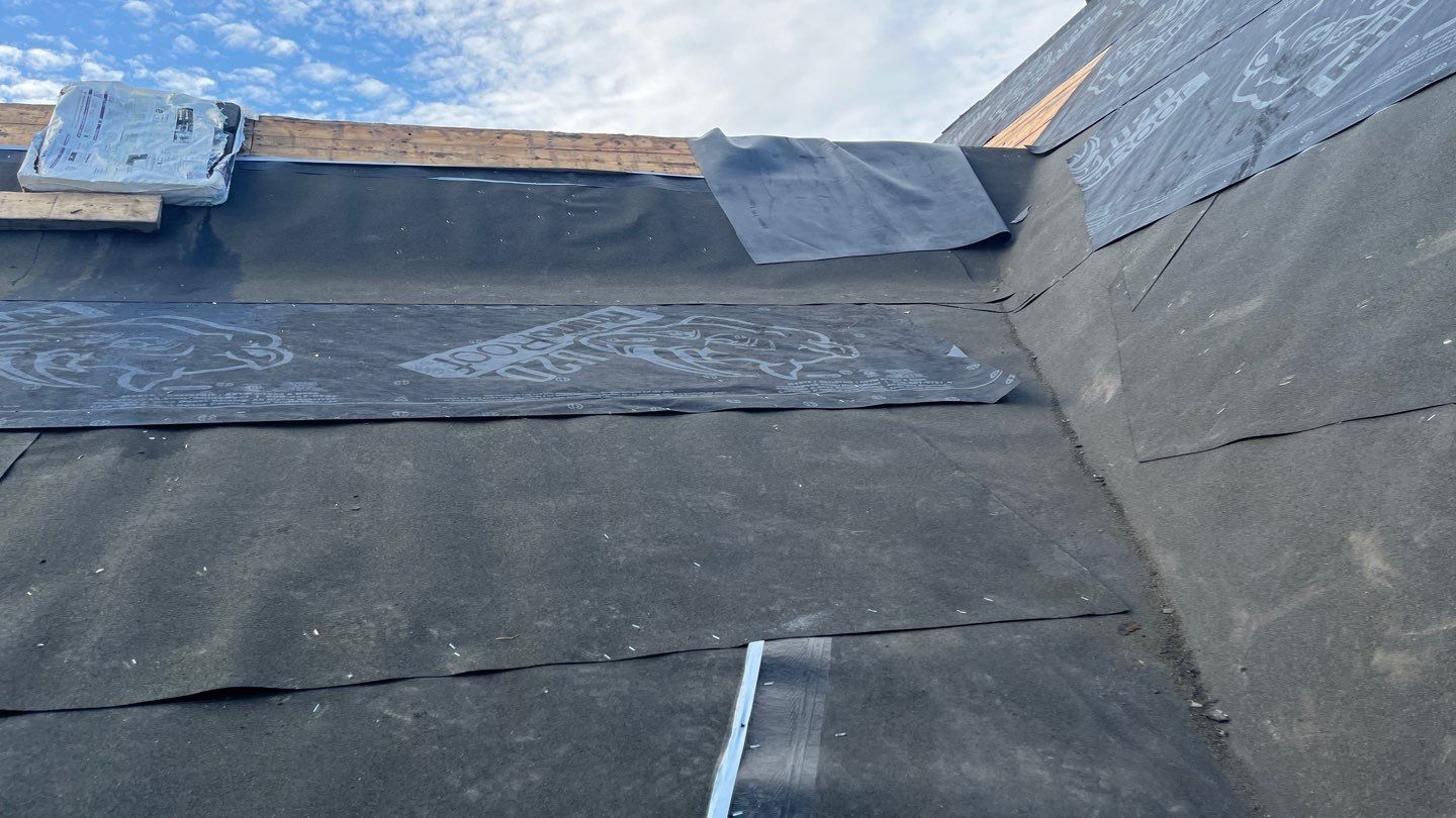 Slate Roof Removal using Atlas Storm Master Slate by Total Exteriors