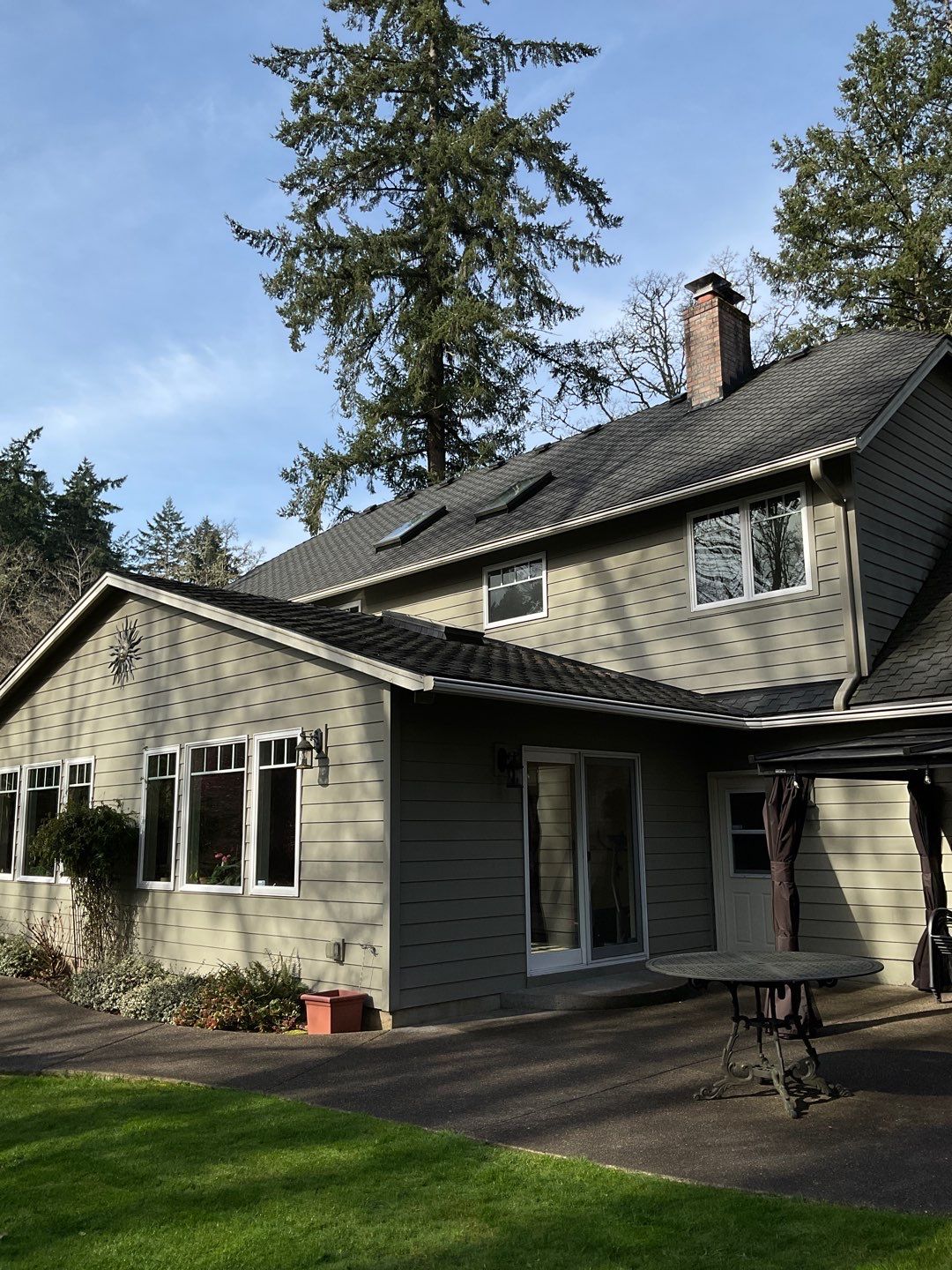 Roof Treatment and Driveway Wash Using Biocide by Willamette Outdoor Wash LLC