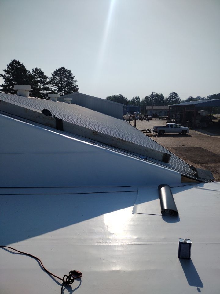 Office Building in Magnolia by Hostetler Roofing