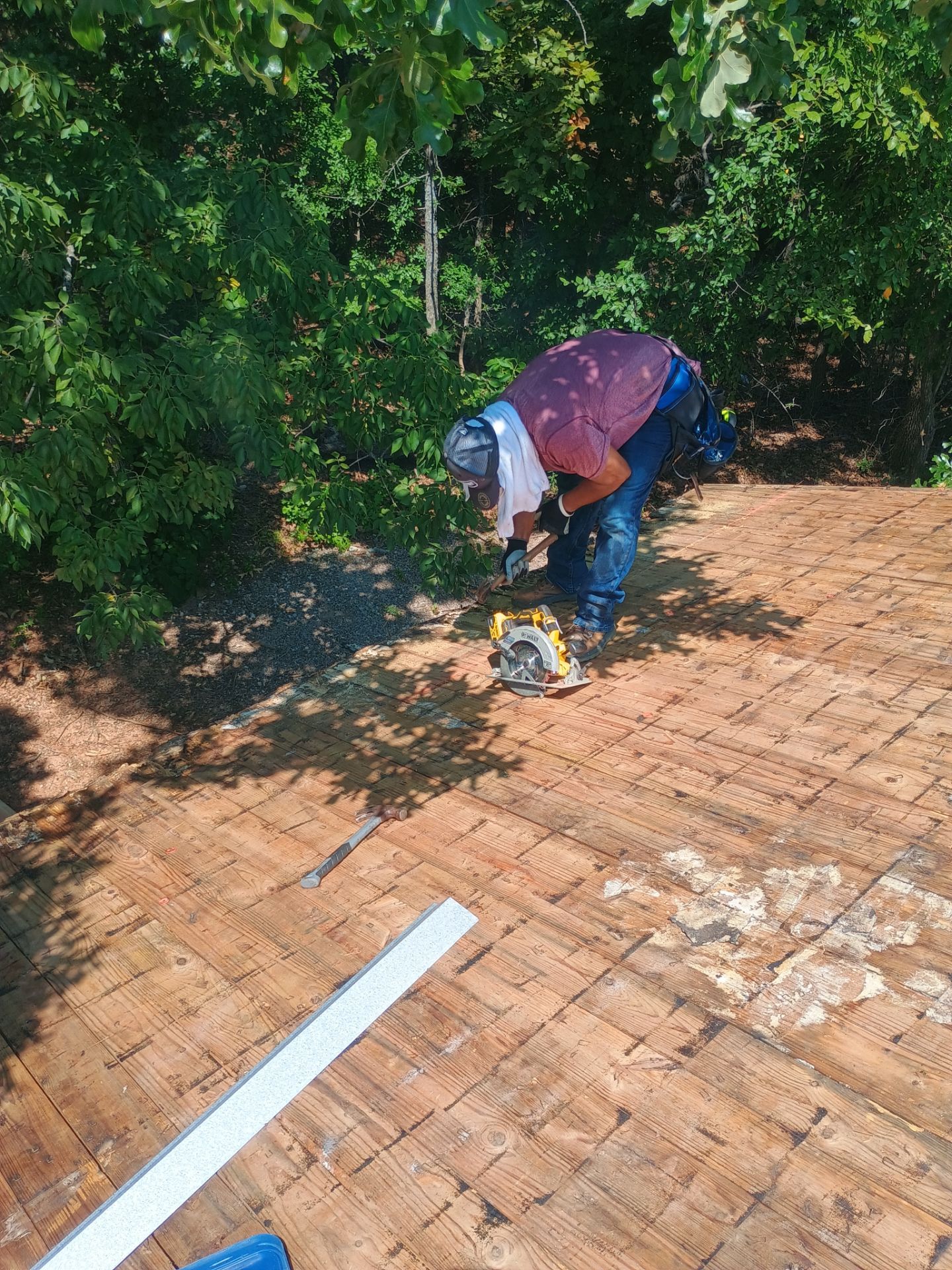 Metal Roof Replacement for Public Park Facility in Sulphur by BANA Roofing and Solar Supply