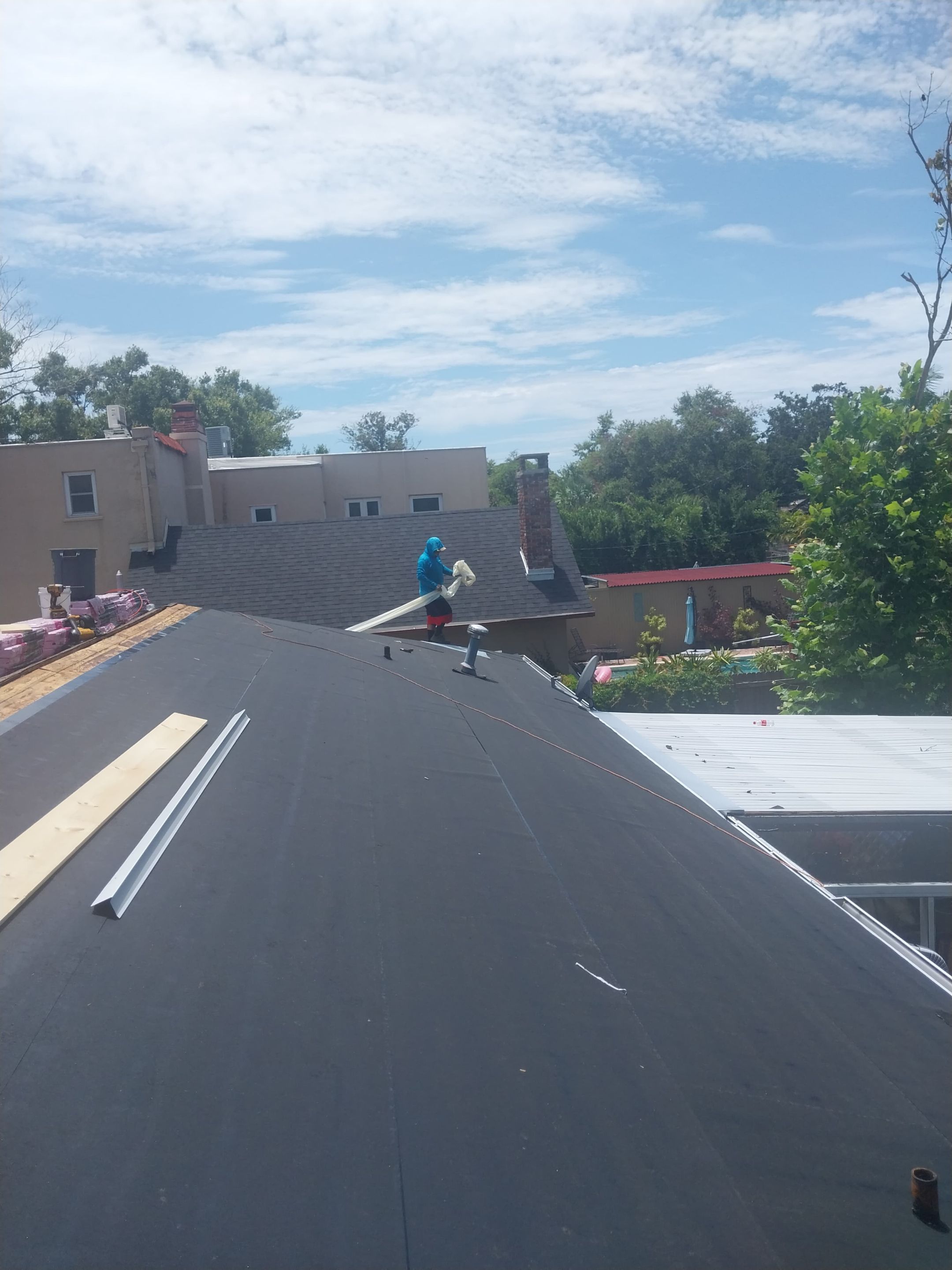 Project in St. Petersburg by Mitchell Roofing Company LLC 