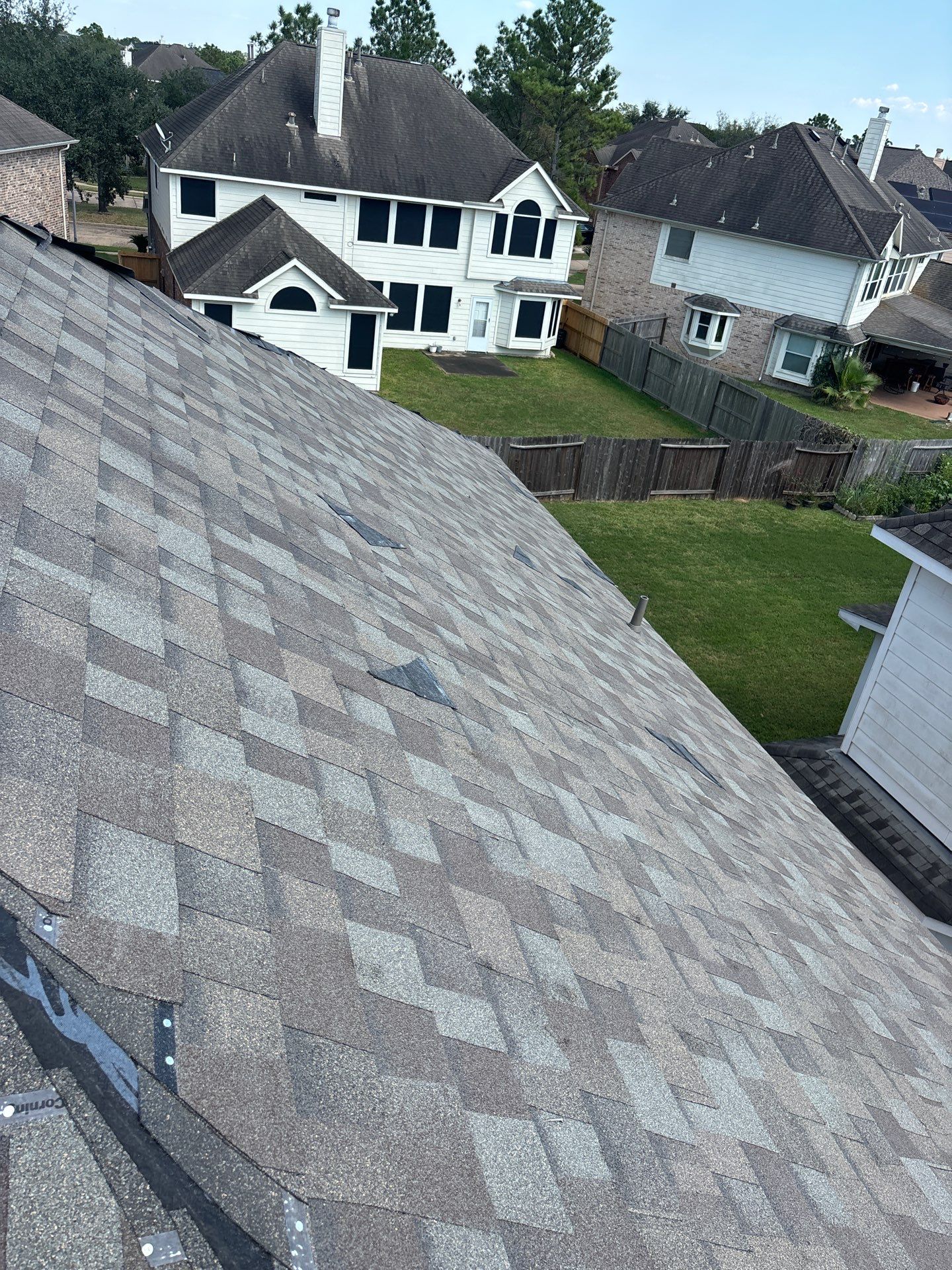Residential Roofing Installation using Owen's Corning Duration (Lifetime) Shingles by Roof Repair Company