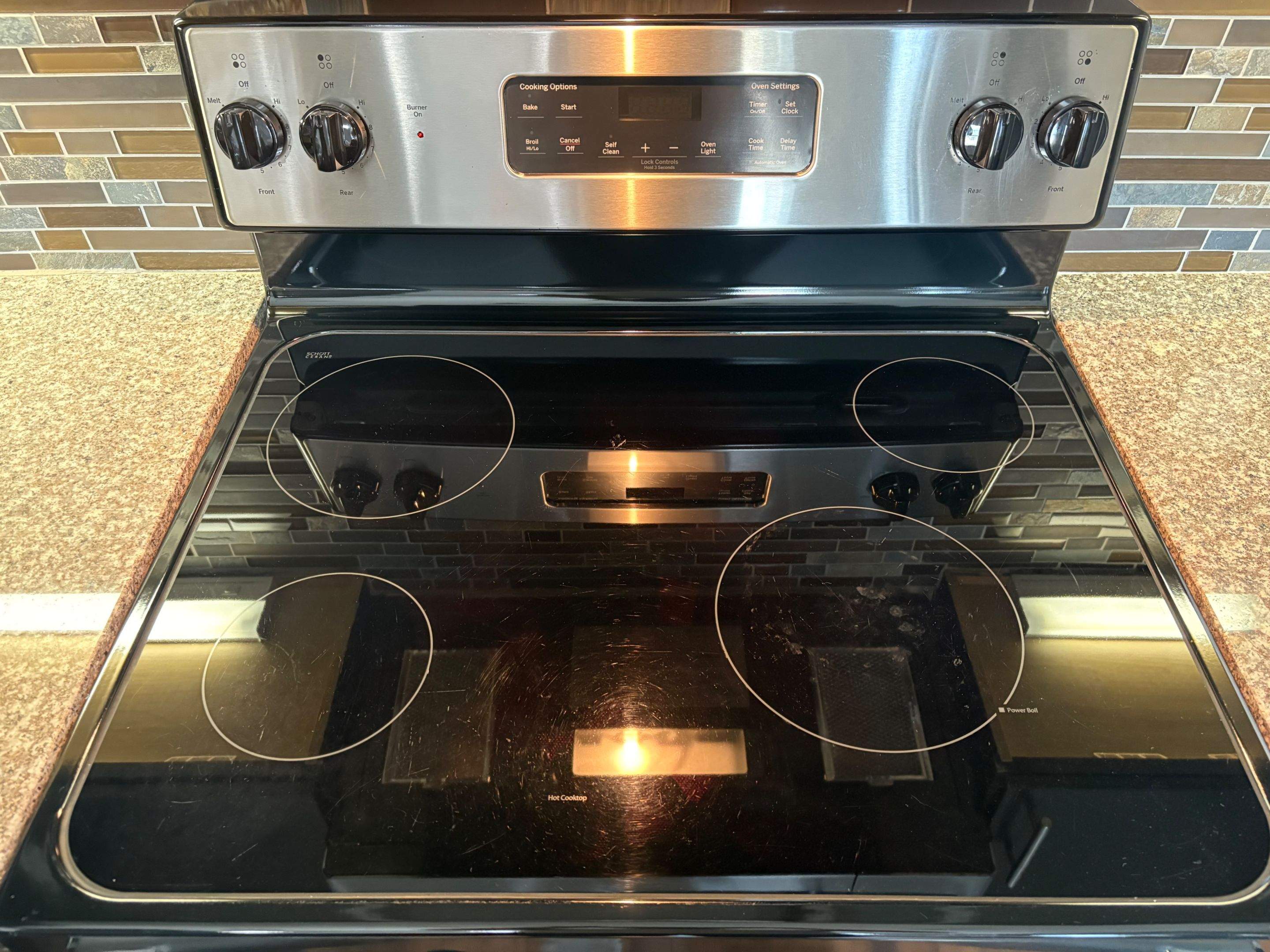 Glass Cooktop Restoration by Surface Experts - Cypress / North Katy