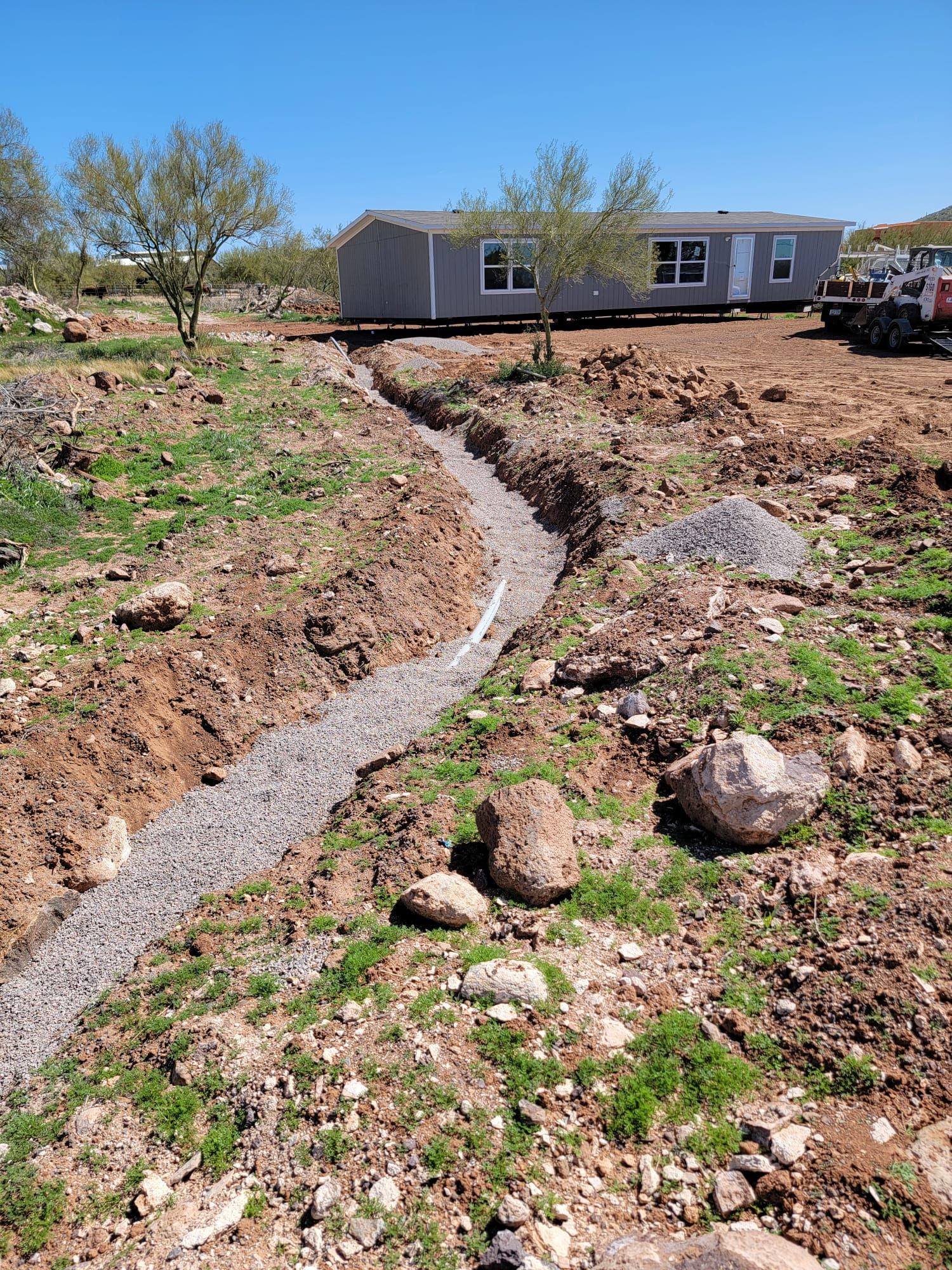Project in New River by Mobile Home Installations