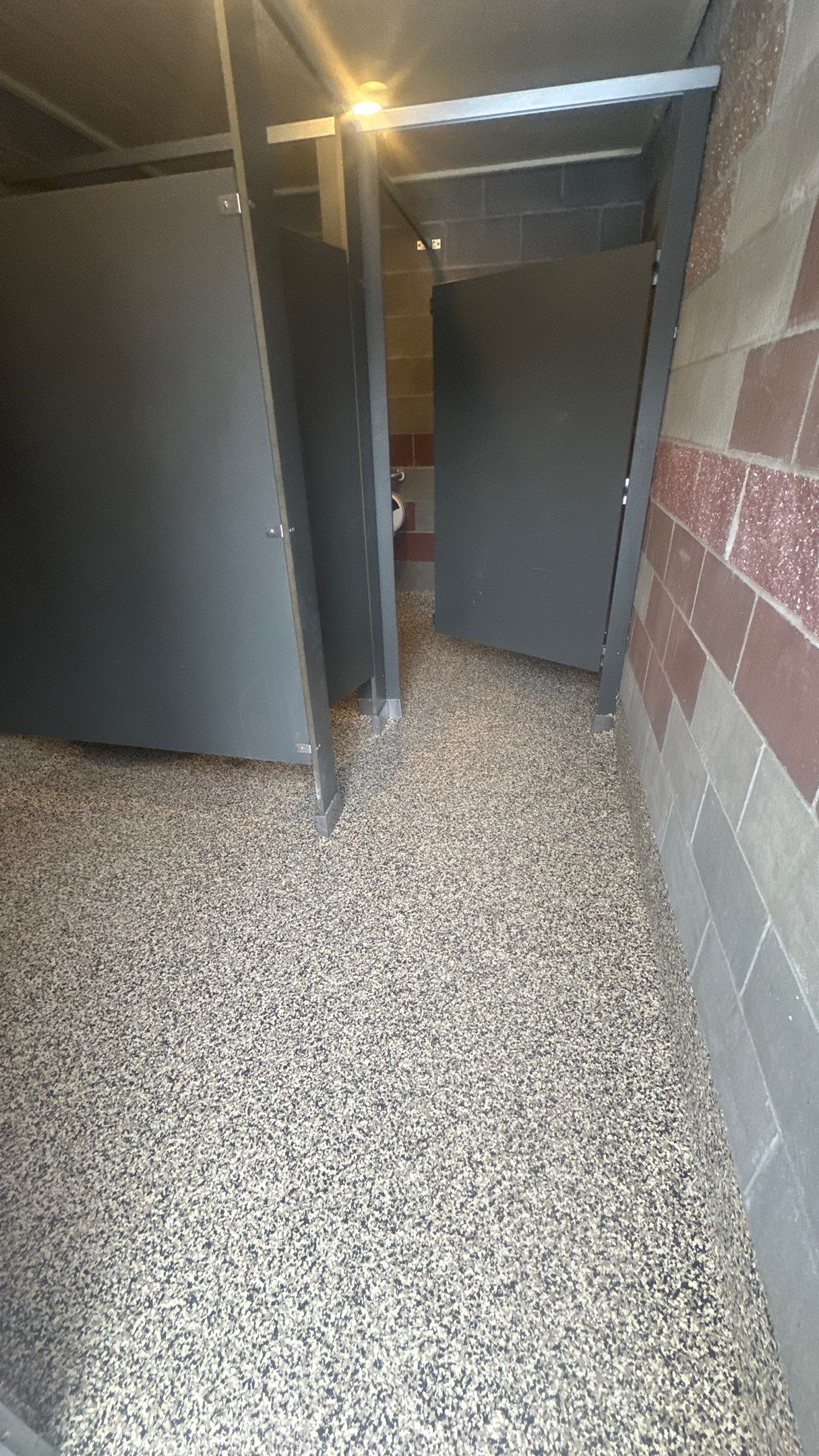 Bathroom Transformation  using Aztec Beige by Croc Coatings, LLC