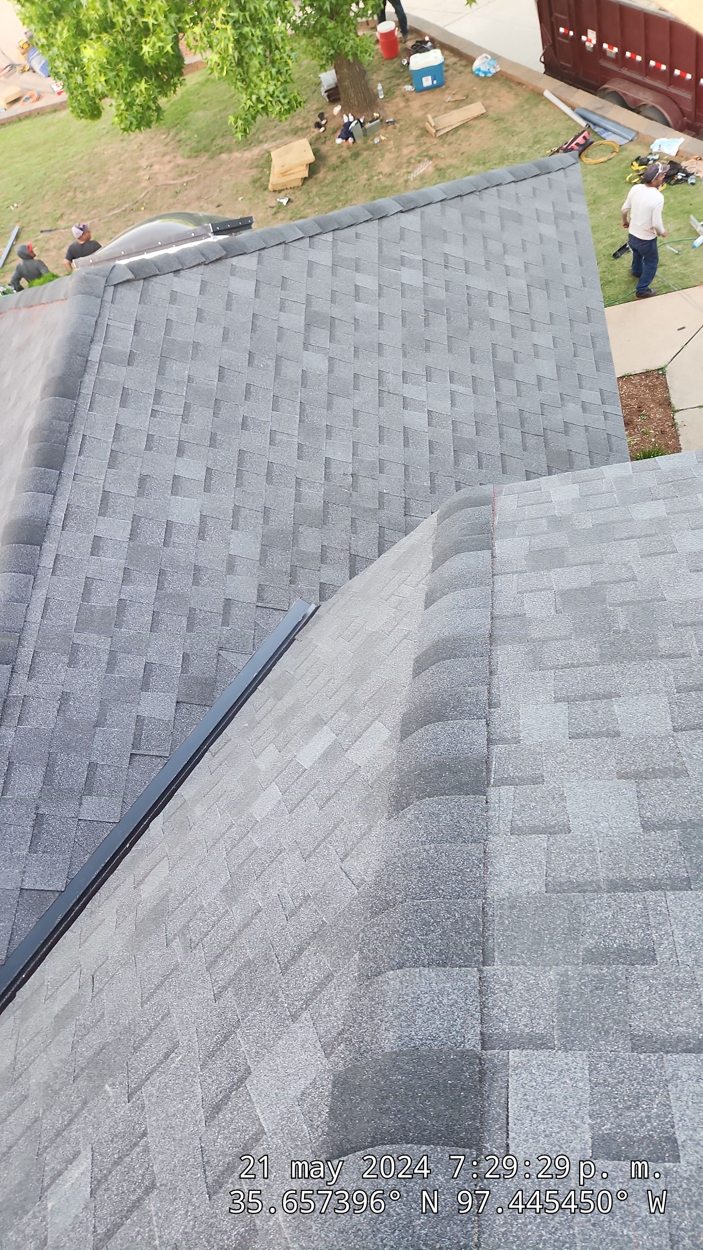 Residential Roofing Installation using Atlas by Castillo Roofing