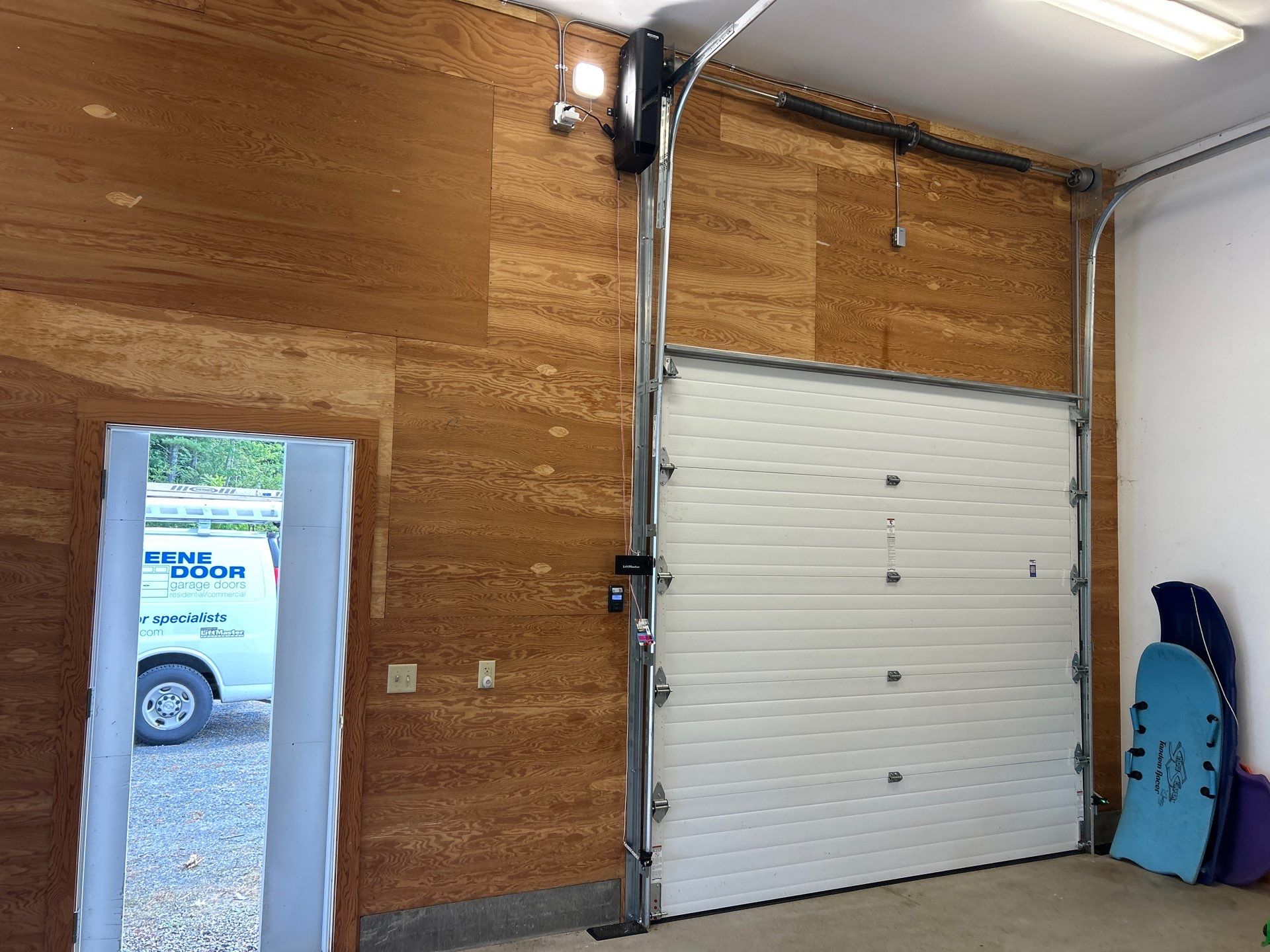Operator Installation using LM JackShaft Operator by Keene Door