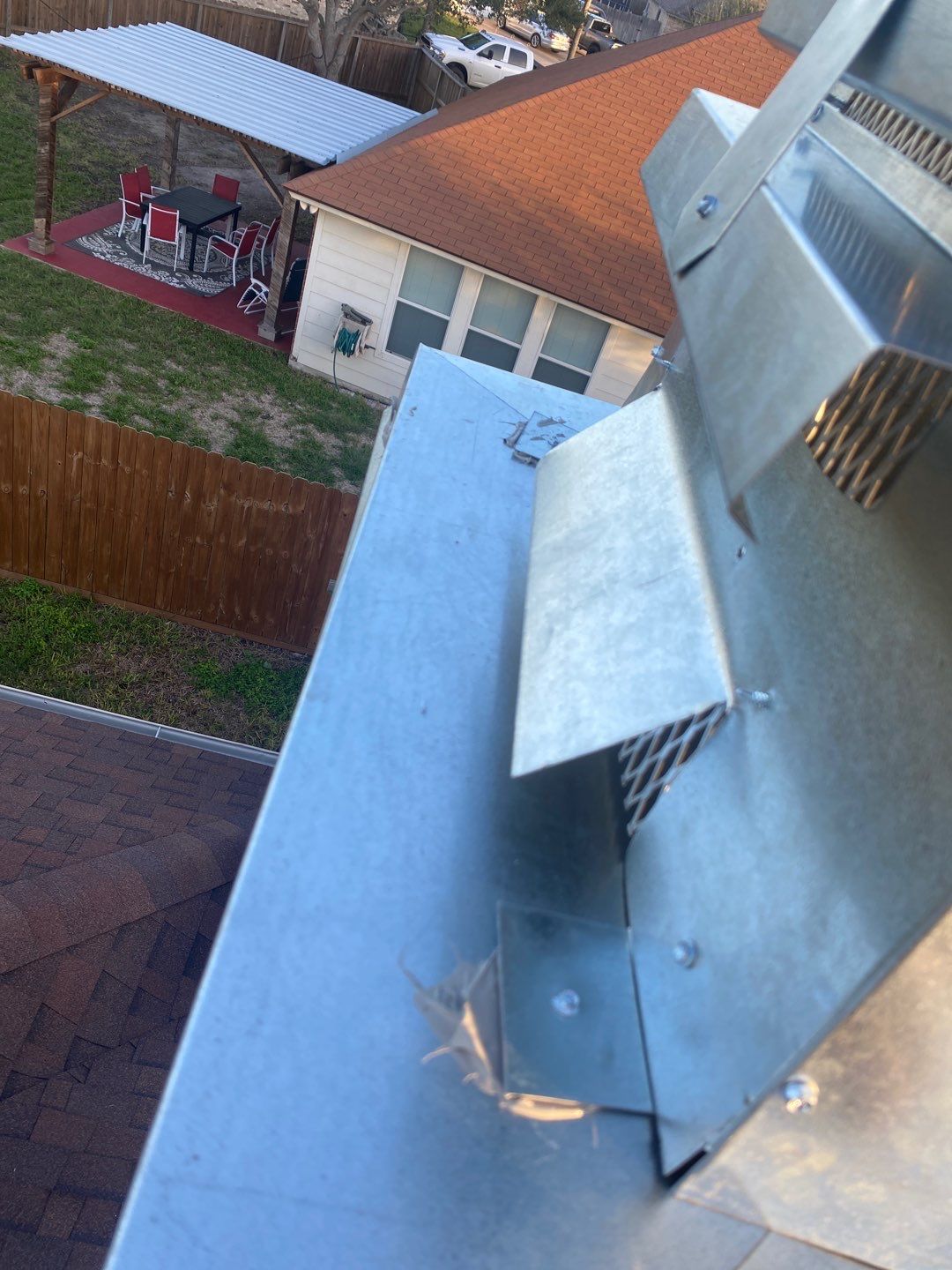 Residential Roofing Repair using Custom Fabricated Steel by Lighthouse Roofing