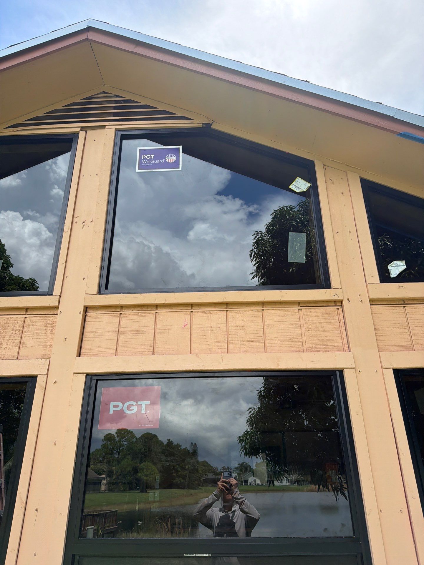 PGT Impact Window Replacement and Siding Renovation in Greenacres by The Screen Depot, Inc