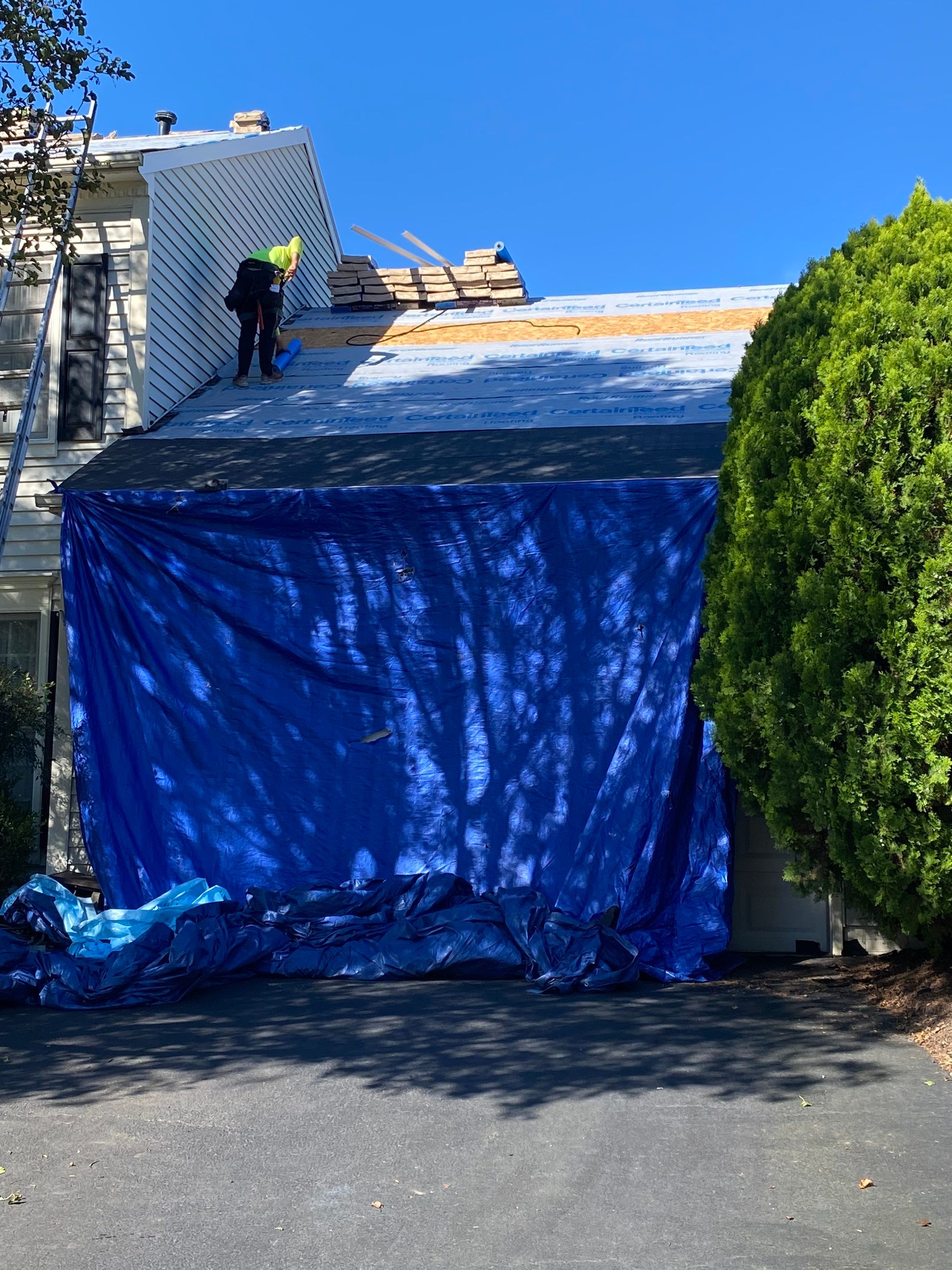 Centreville: Residential Roof Replacement with CertainTeed Landmark Pro Designer Shingles in Max Def Charcoal Black by RM Banning, Inc.